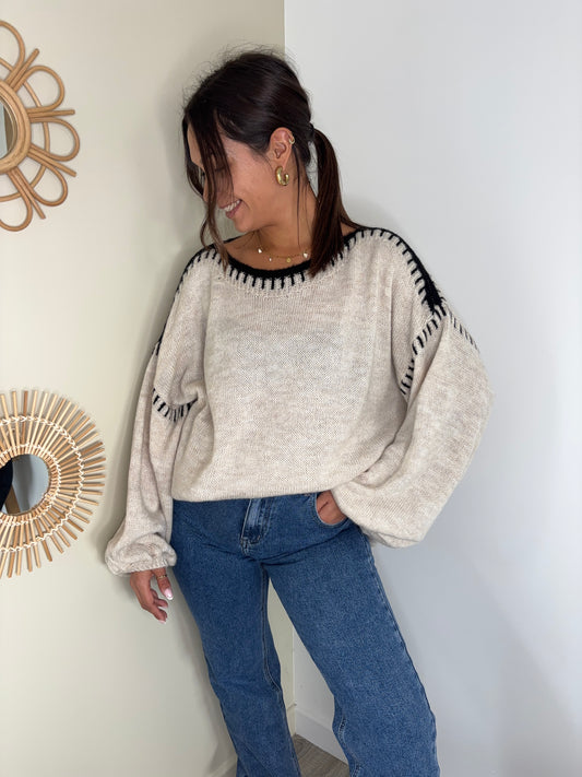 Pull Etelle - beige
