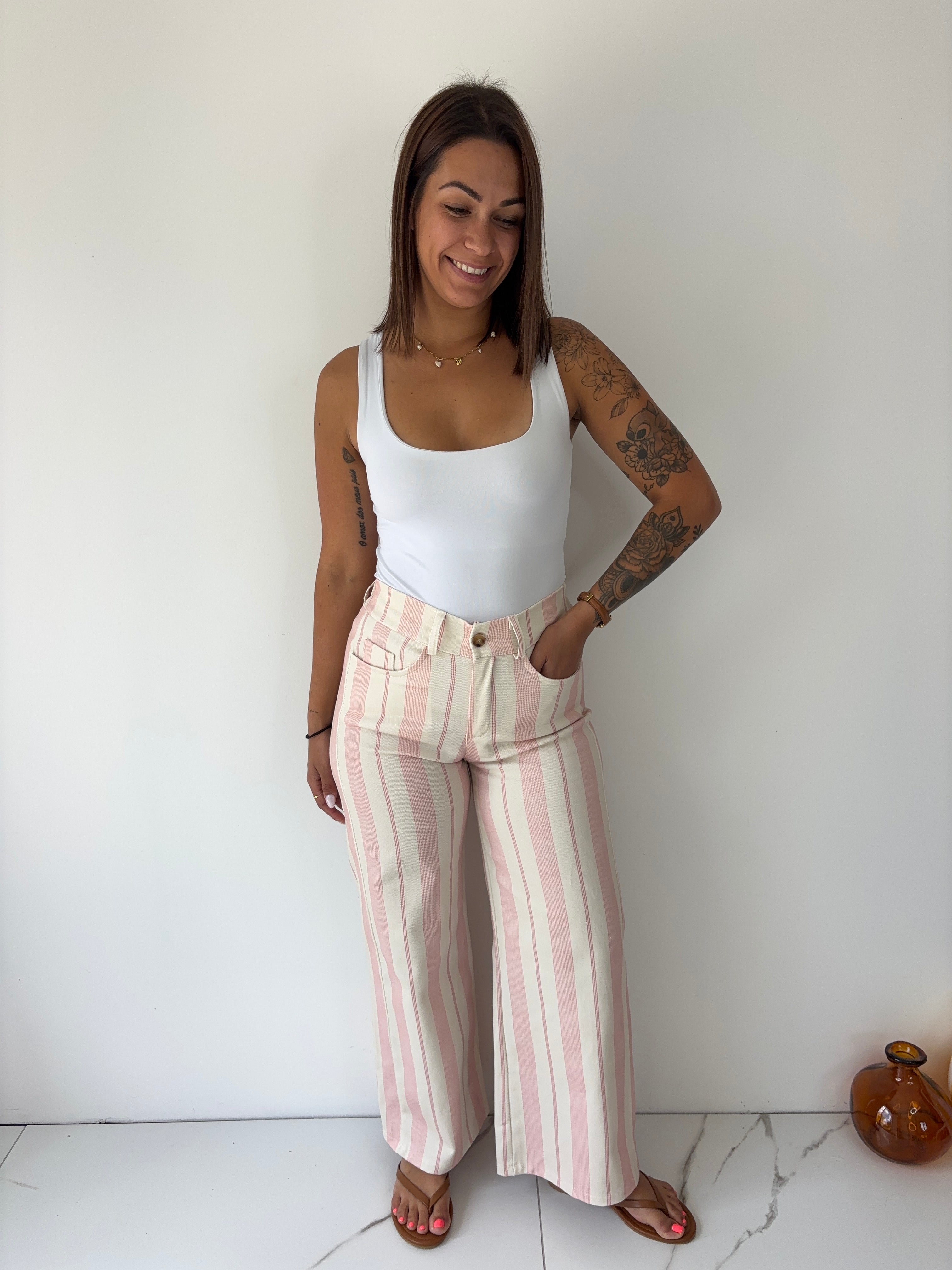 Pantalon Alison - rose TU