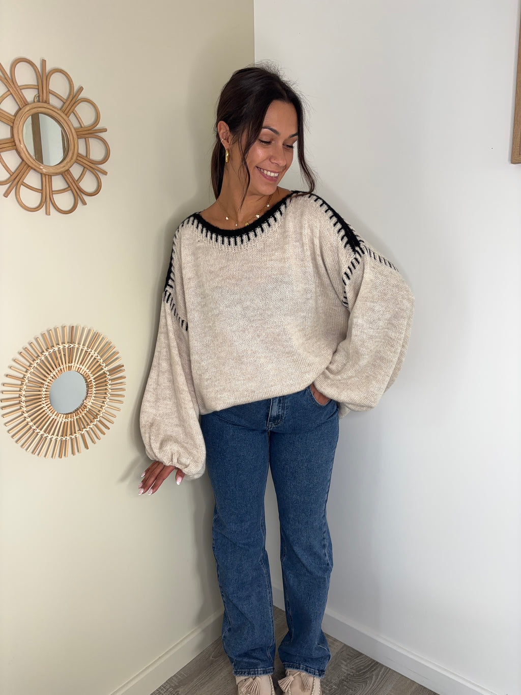 Pull Etelle - beige