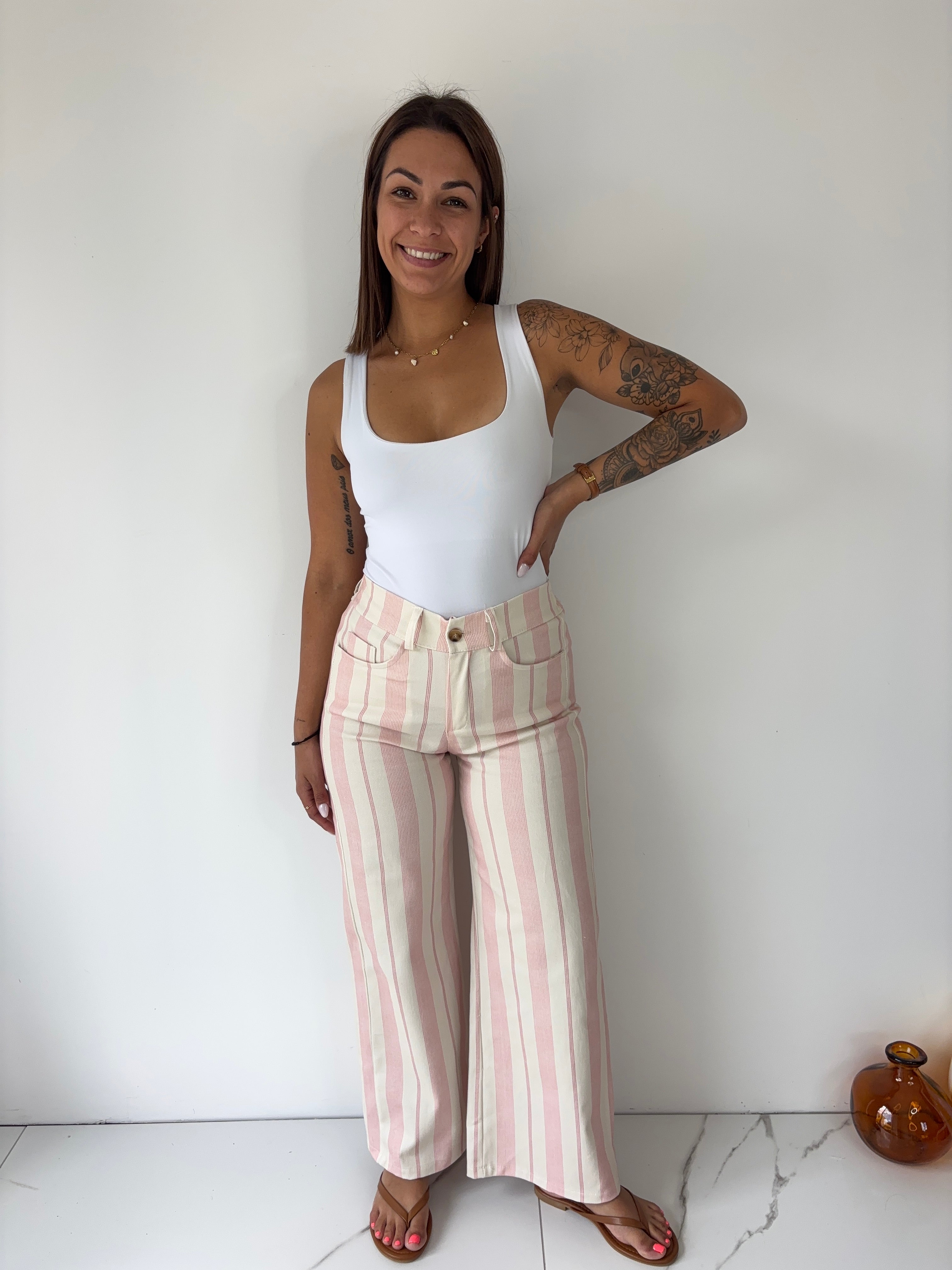 Pantalon Alison - rose TU