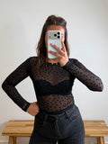 Top Beverly - noir
