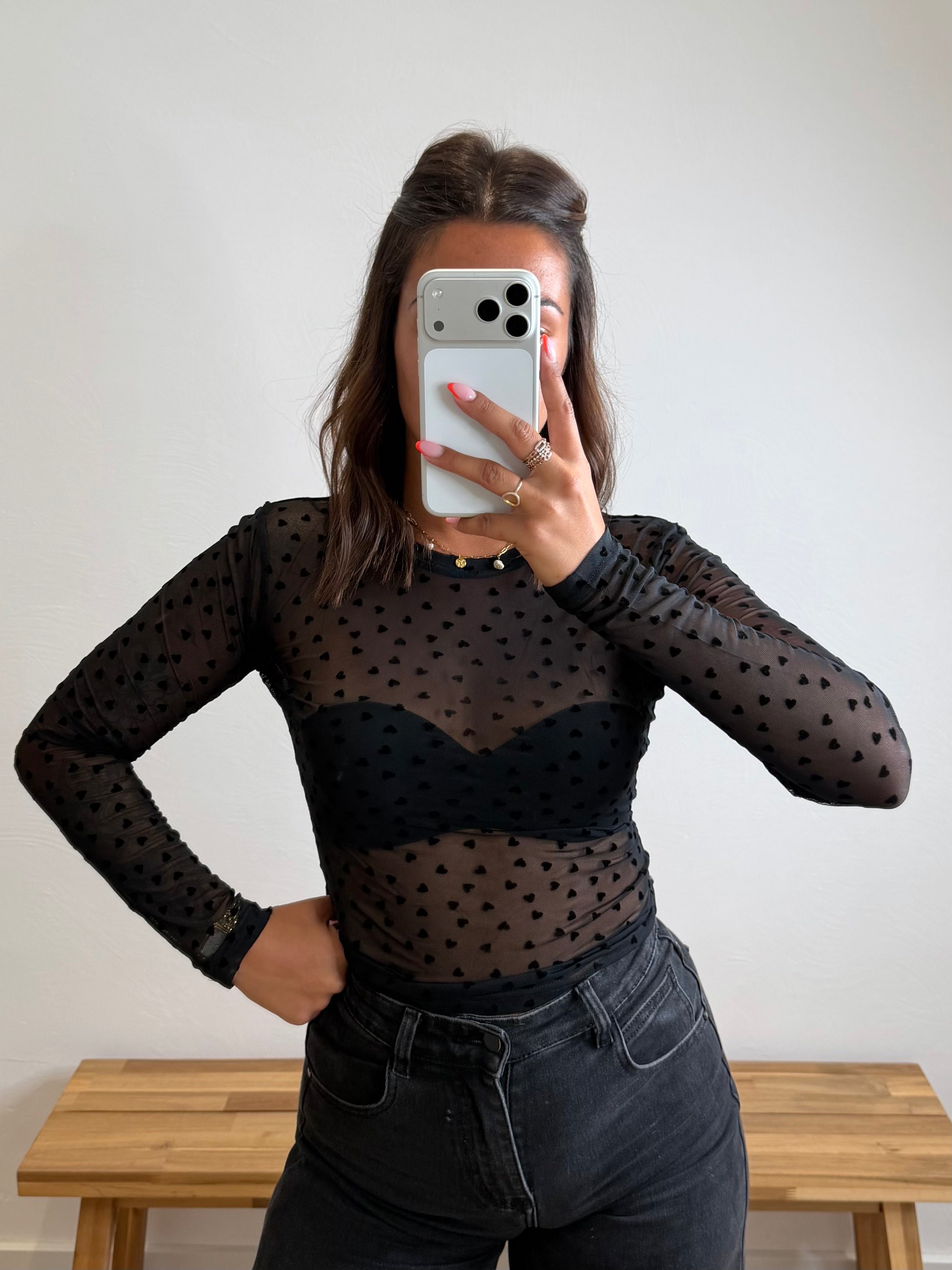 Top Beverly - noir