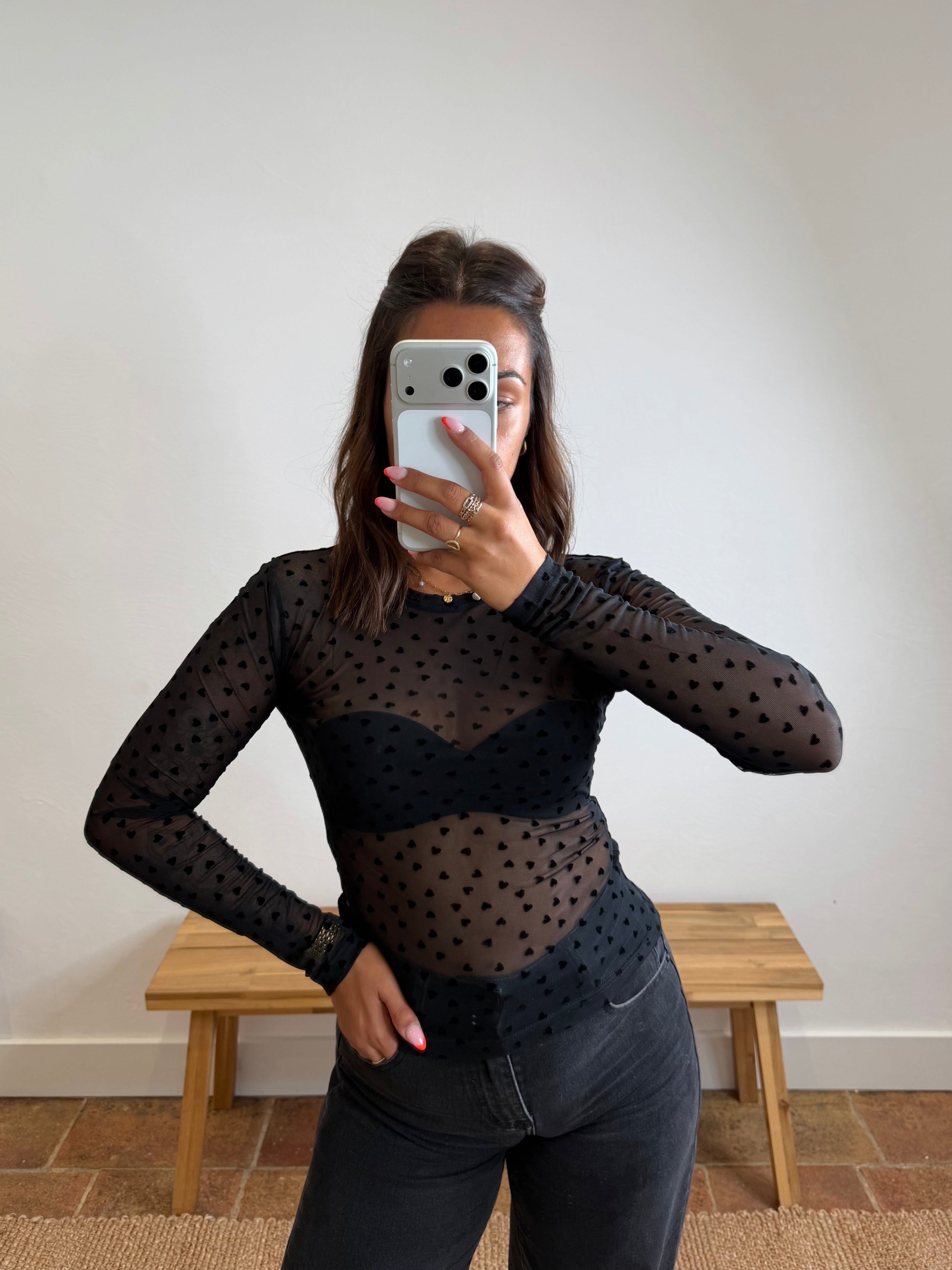 Top Beverly - noir