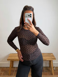Top Beverly - marron