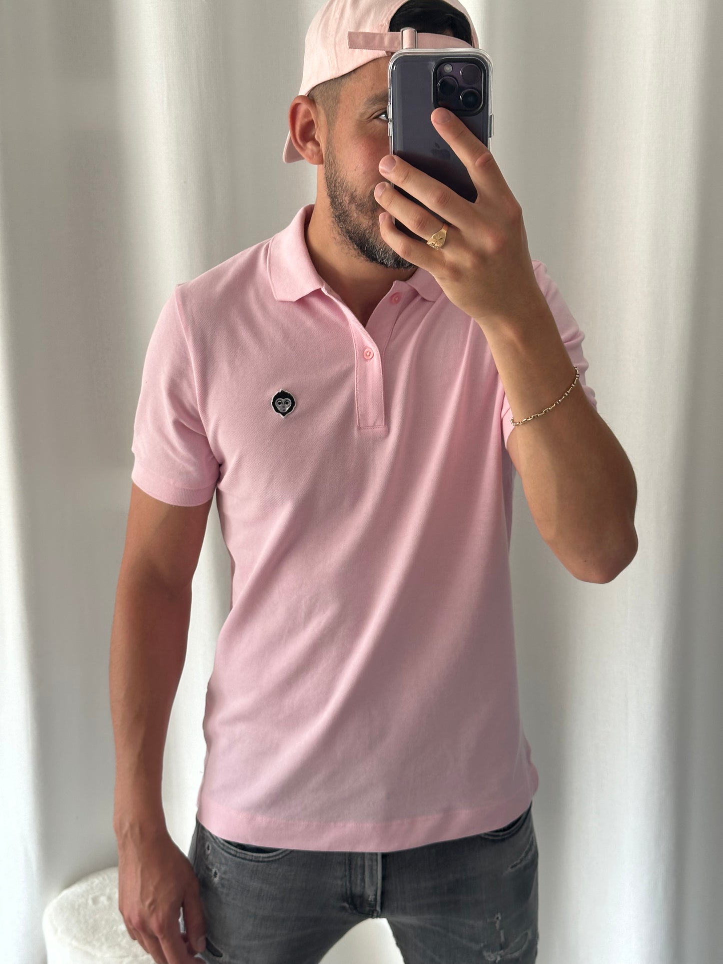 Polo unisexe Rose MAYTI