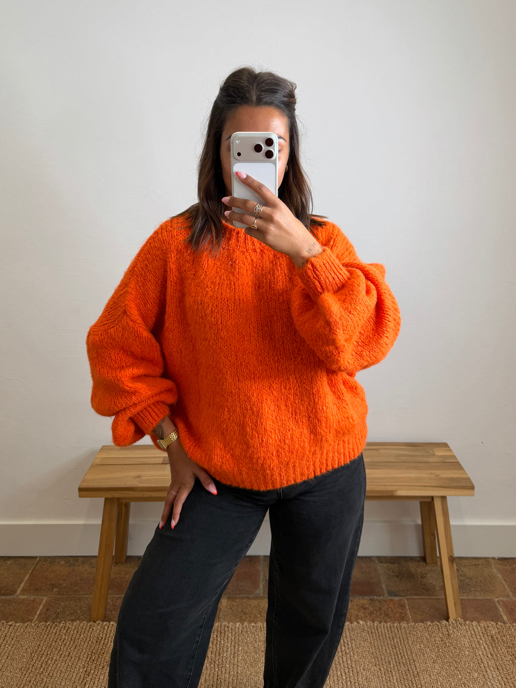 Pull Maolie du 34 au 44 - orange
