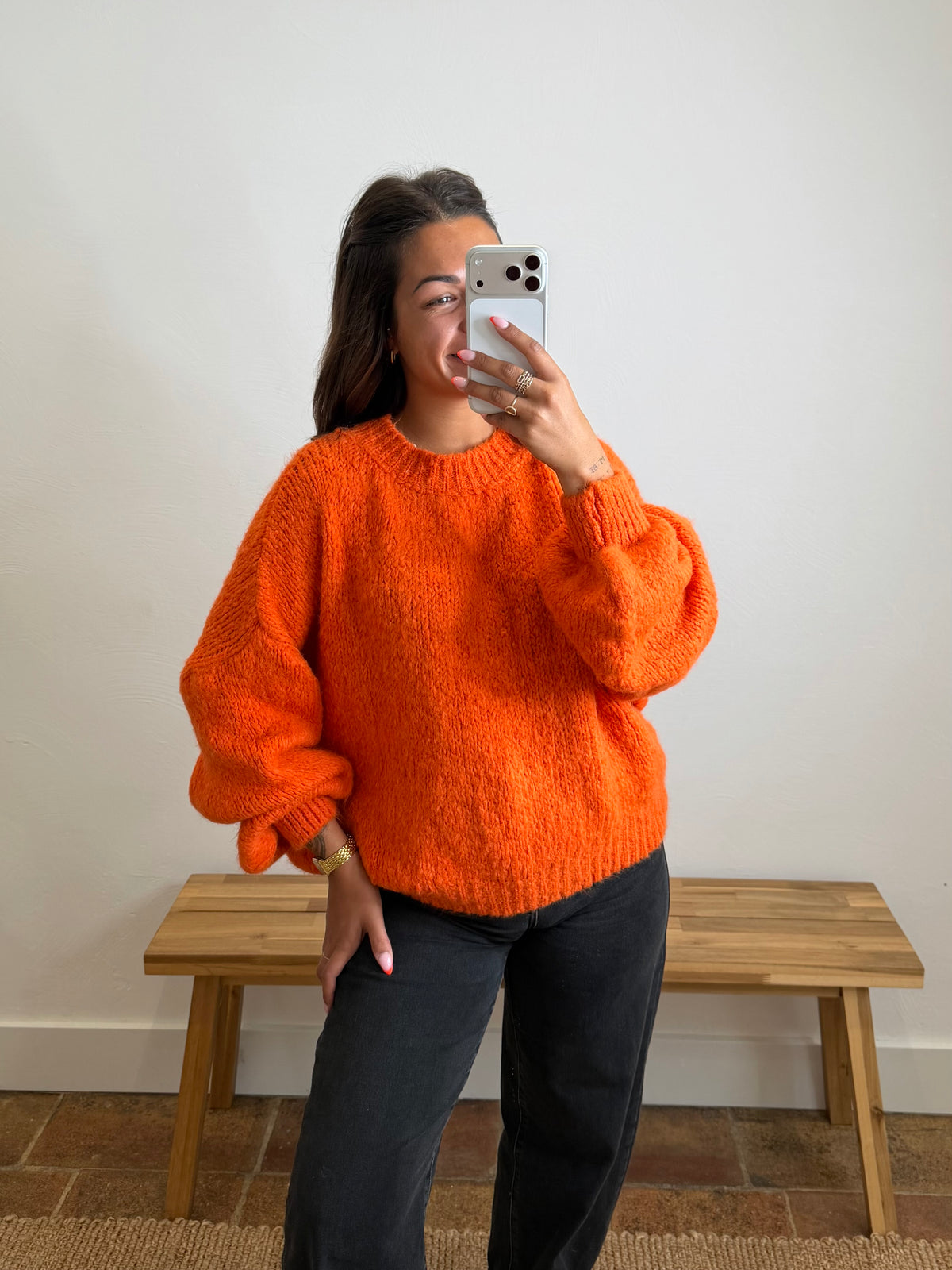 Pull Maolie du 34 au 44 - orange