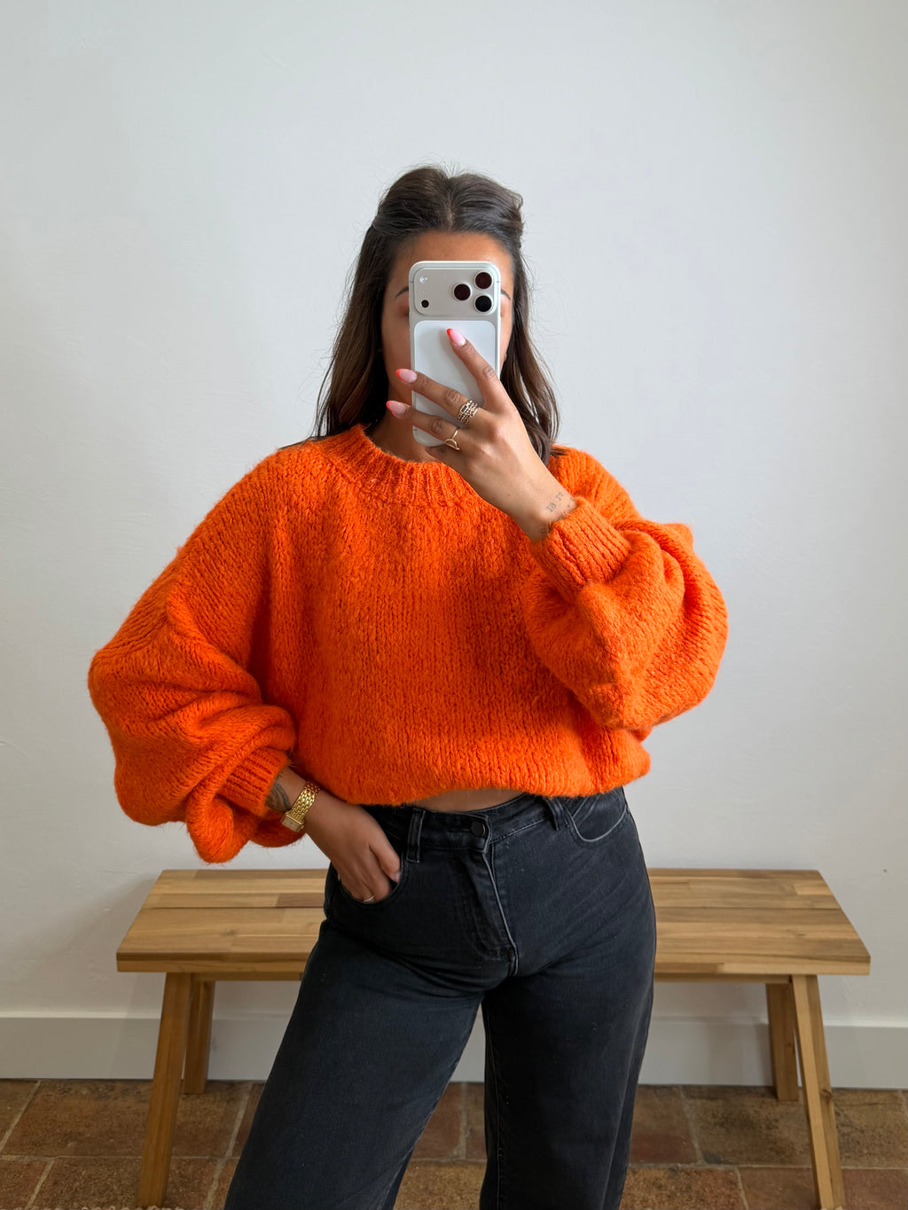 Pull Maolie du 34 au 44 - orange