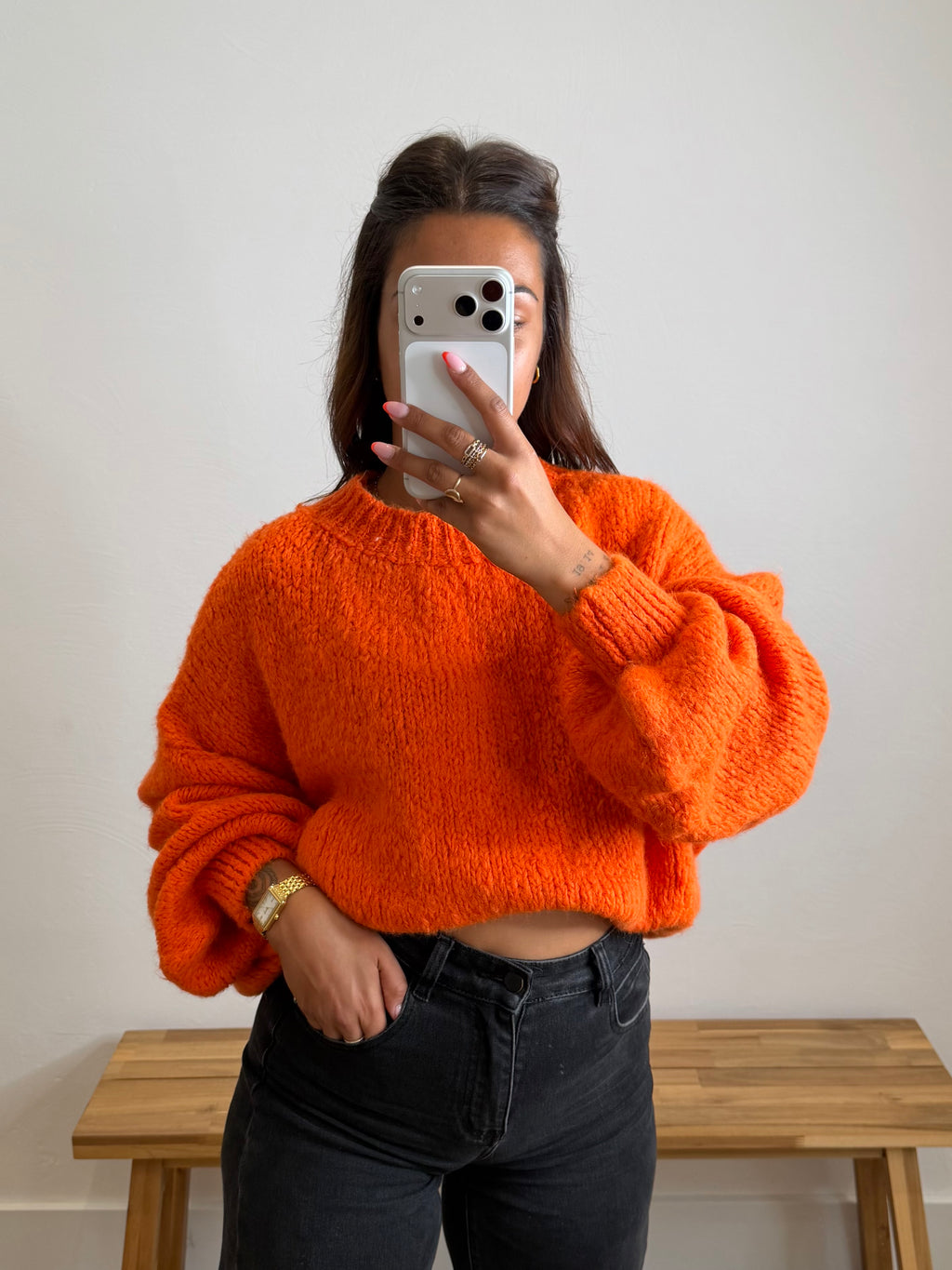 Pull Maolie du 34 au 44 - orange