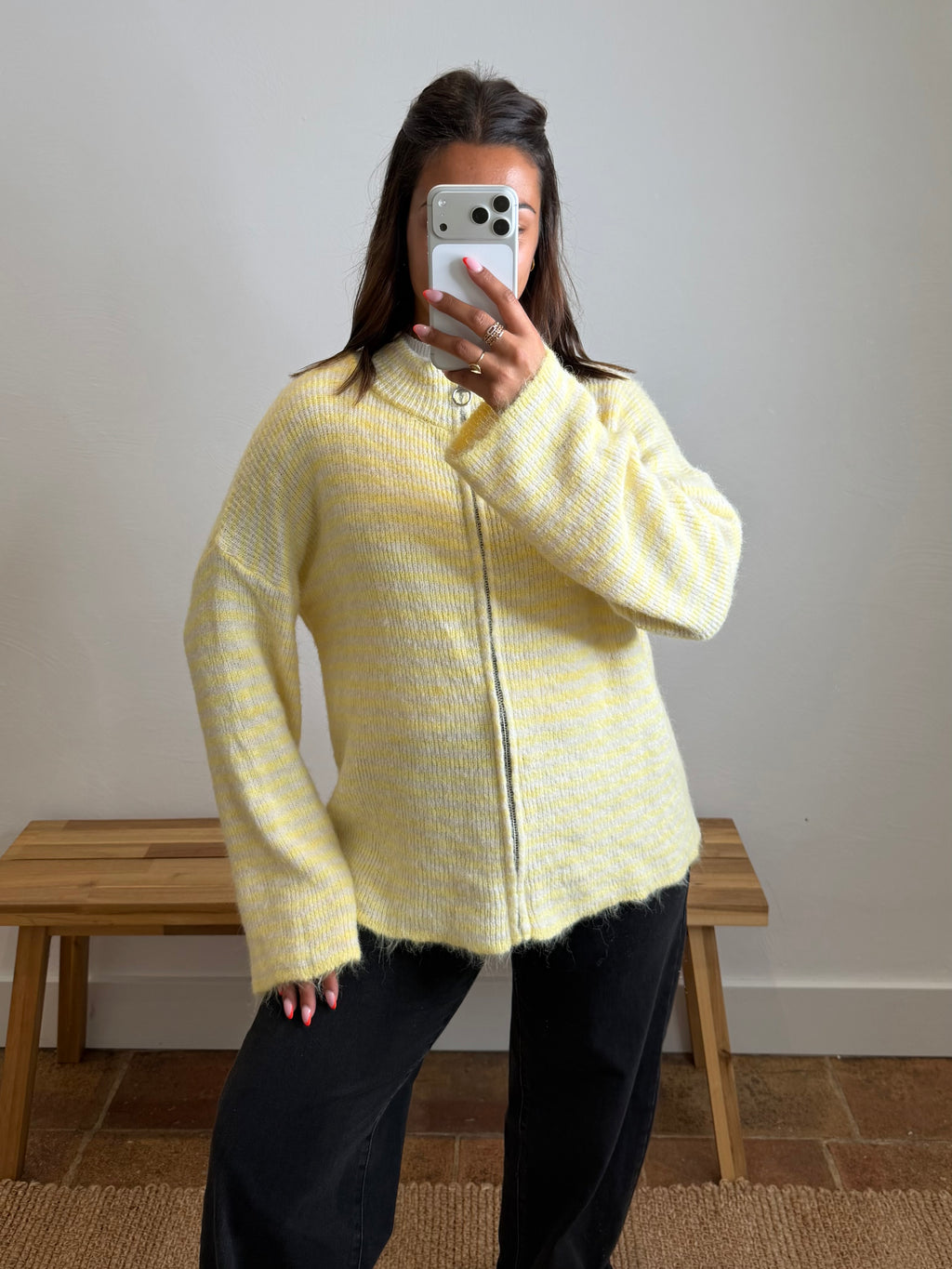 Gilet Yvette - jaune