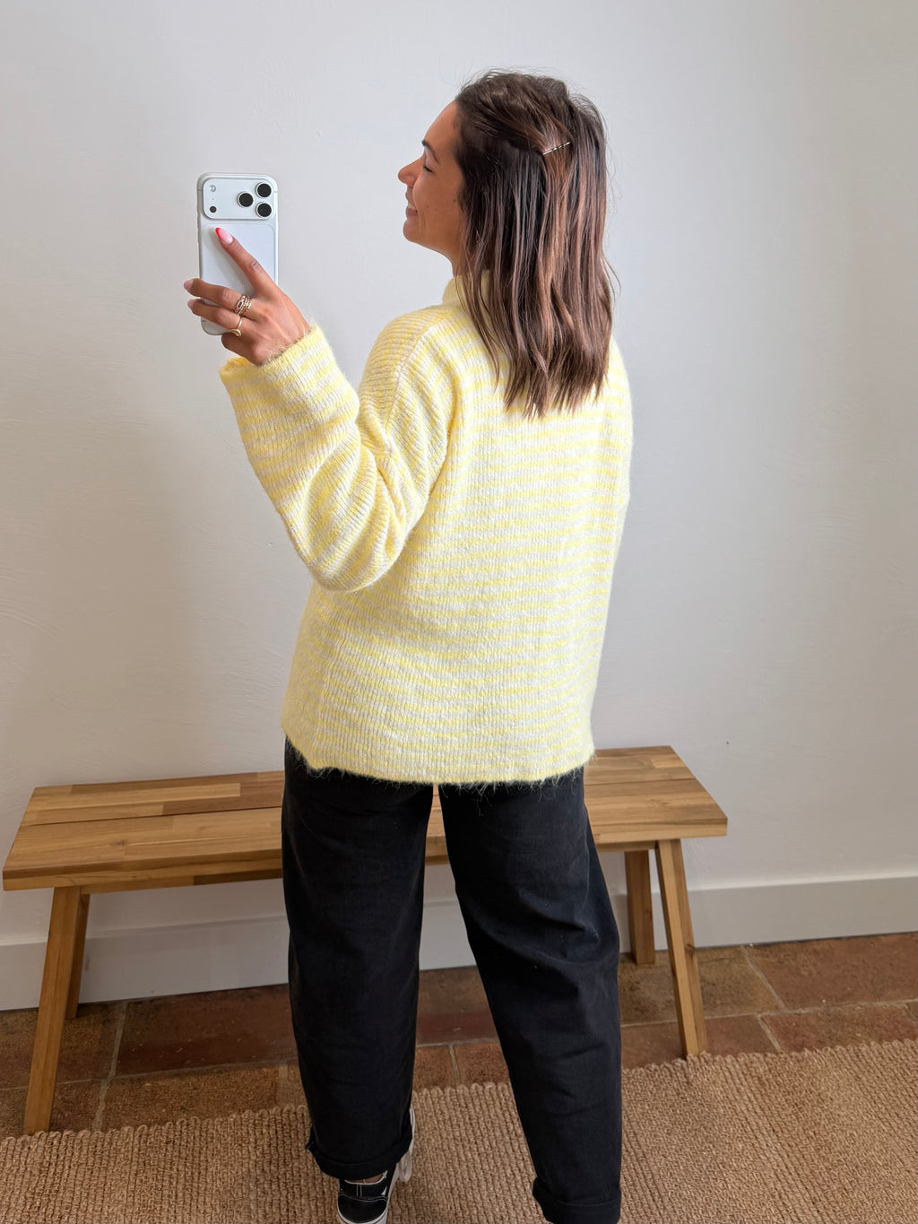 Gilet Yvette - jaune