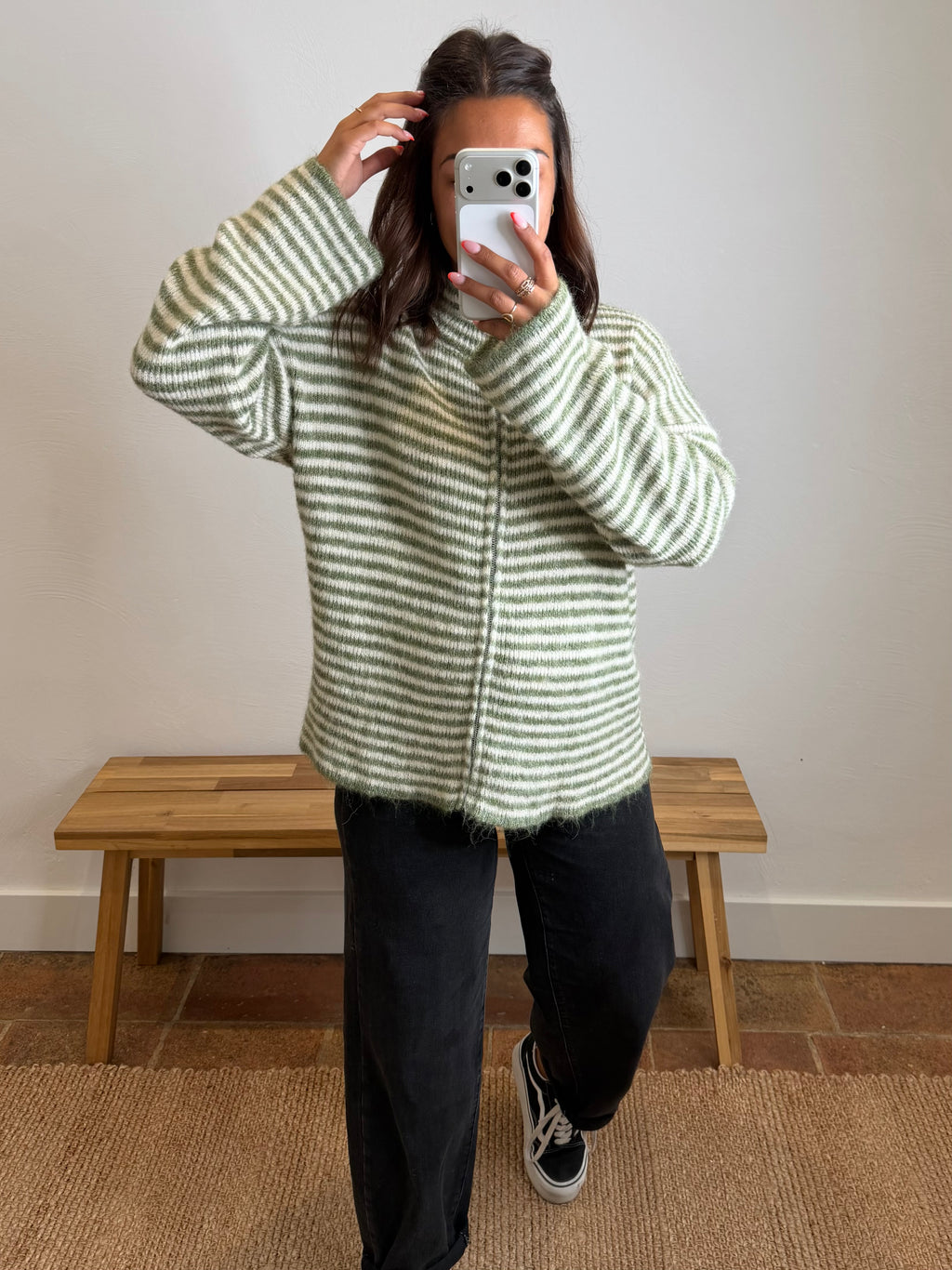 Gilet Yvette - kaki