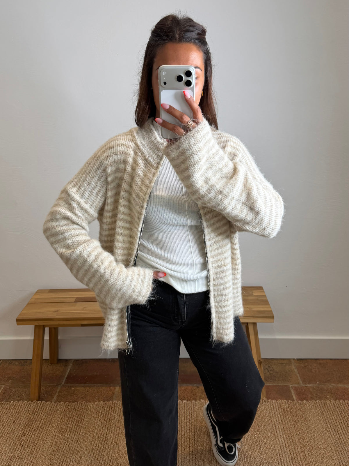 Gilet Yvette - crème