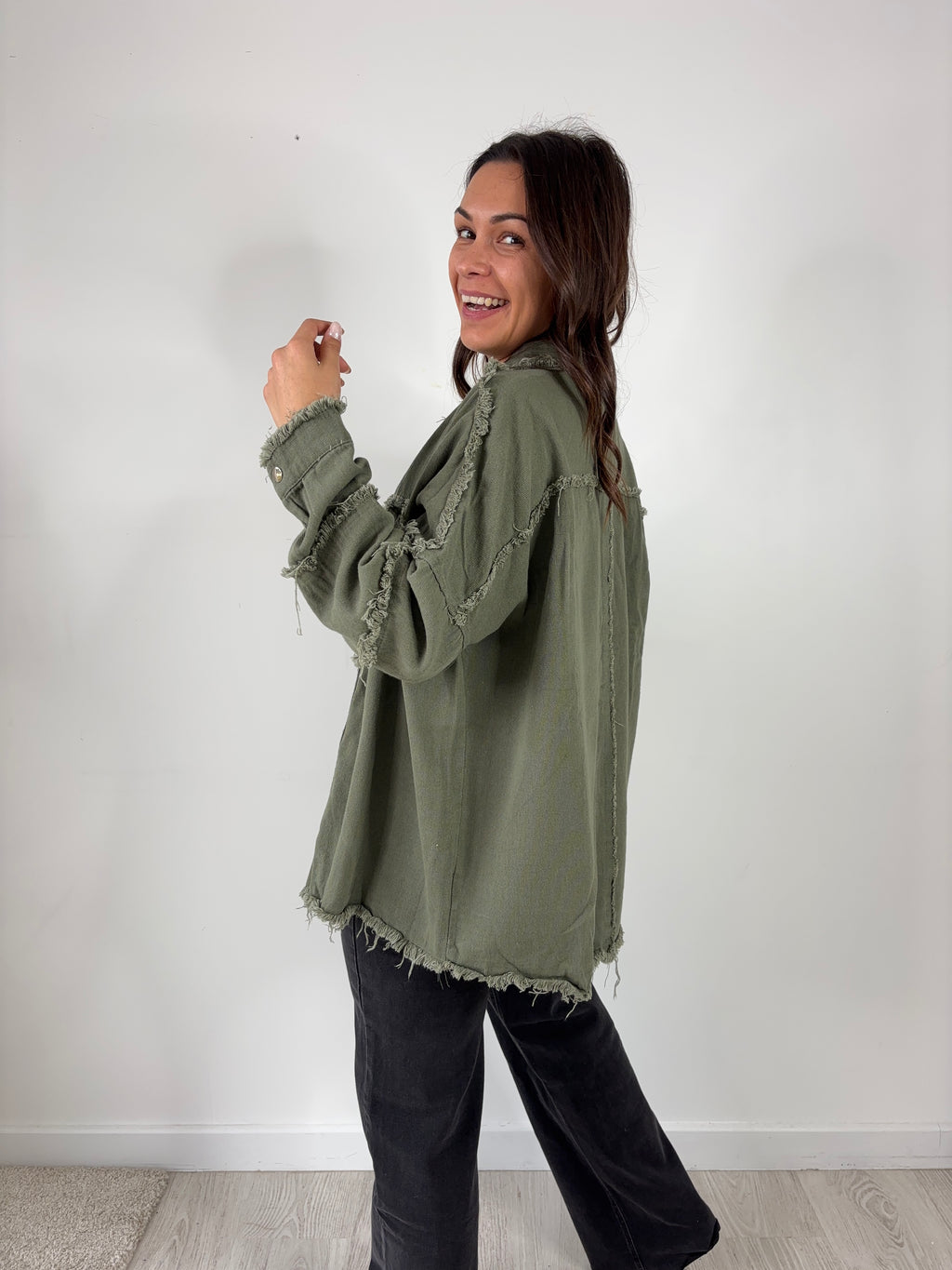Veste Aude - kaki