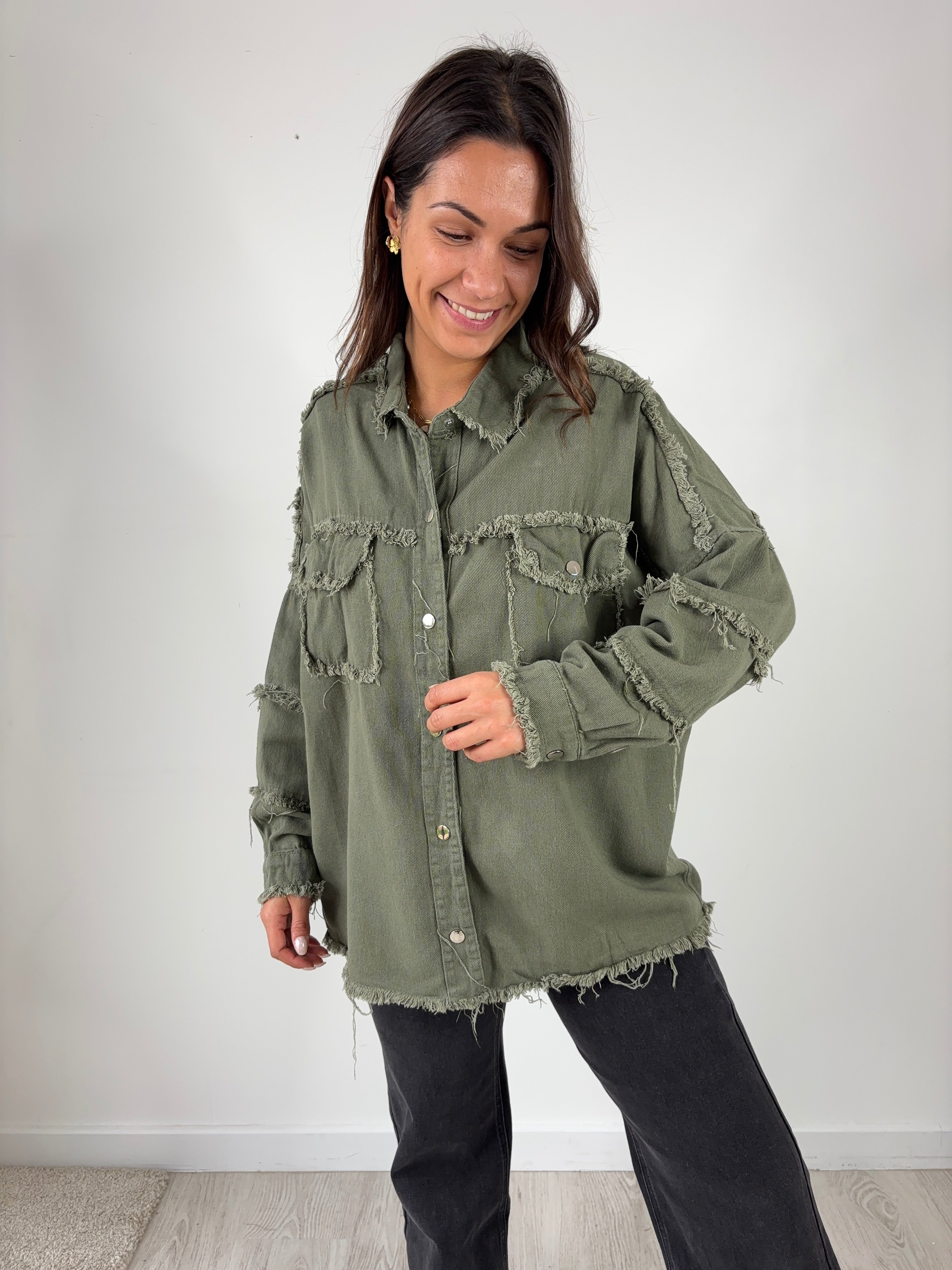 Veste Aude - kaki