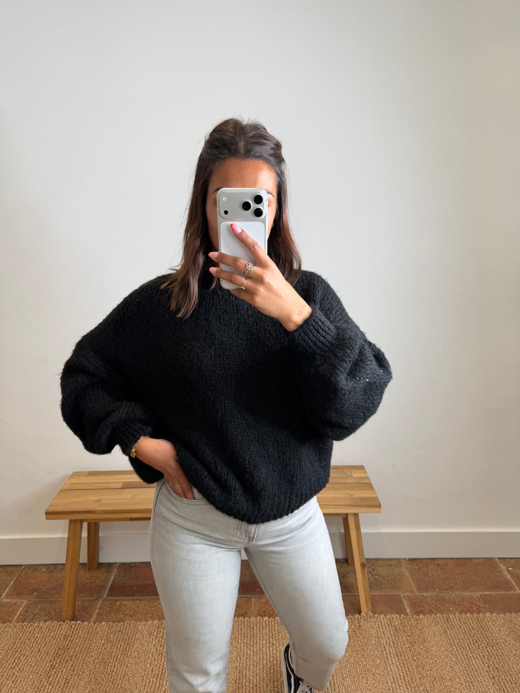 Pull Maolie du 34 au 44 - noir