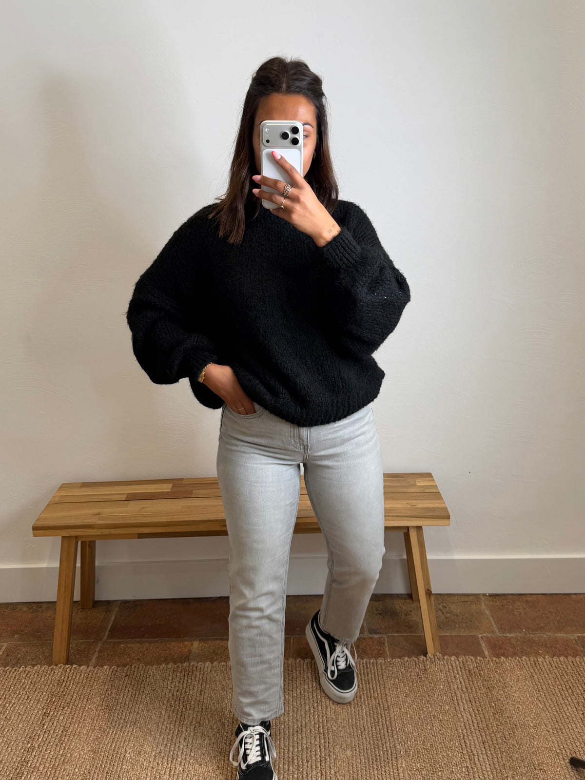 Pull Maolie du 34 au 44 - noir