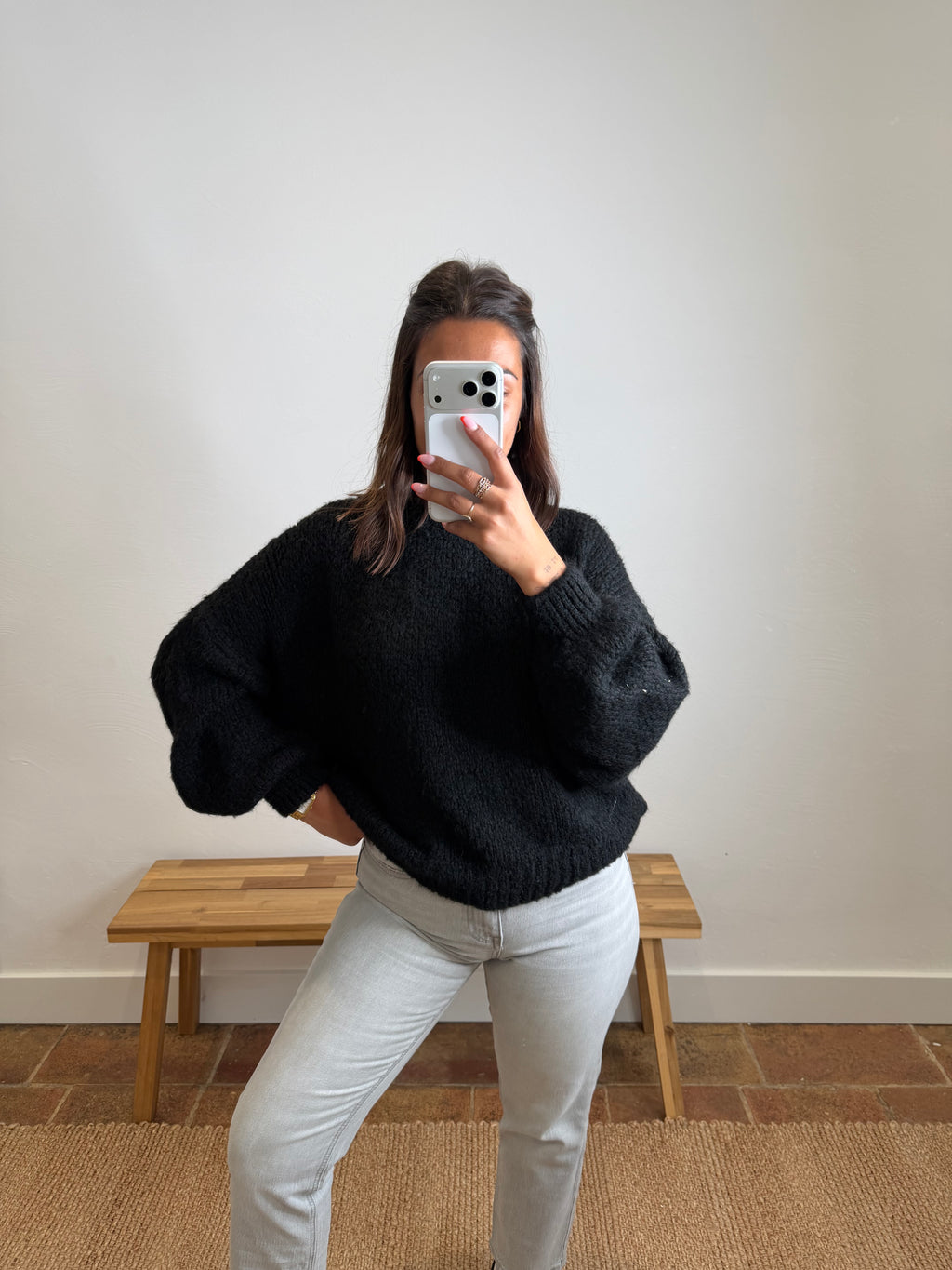 Pull Maolie du 34 au 44 - noir