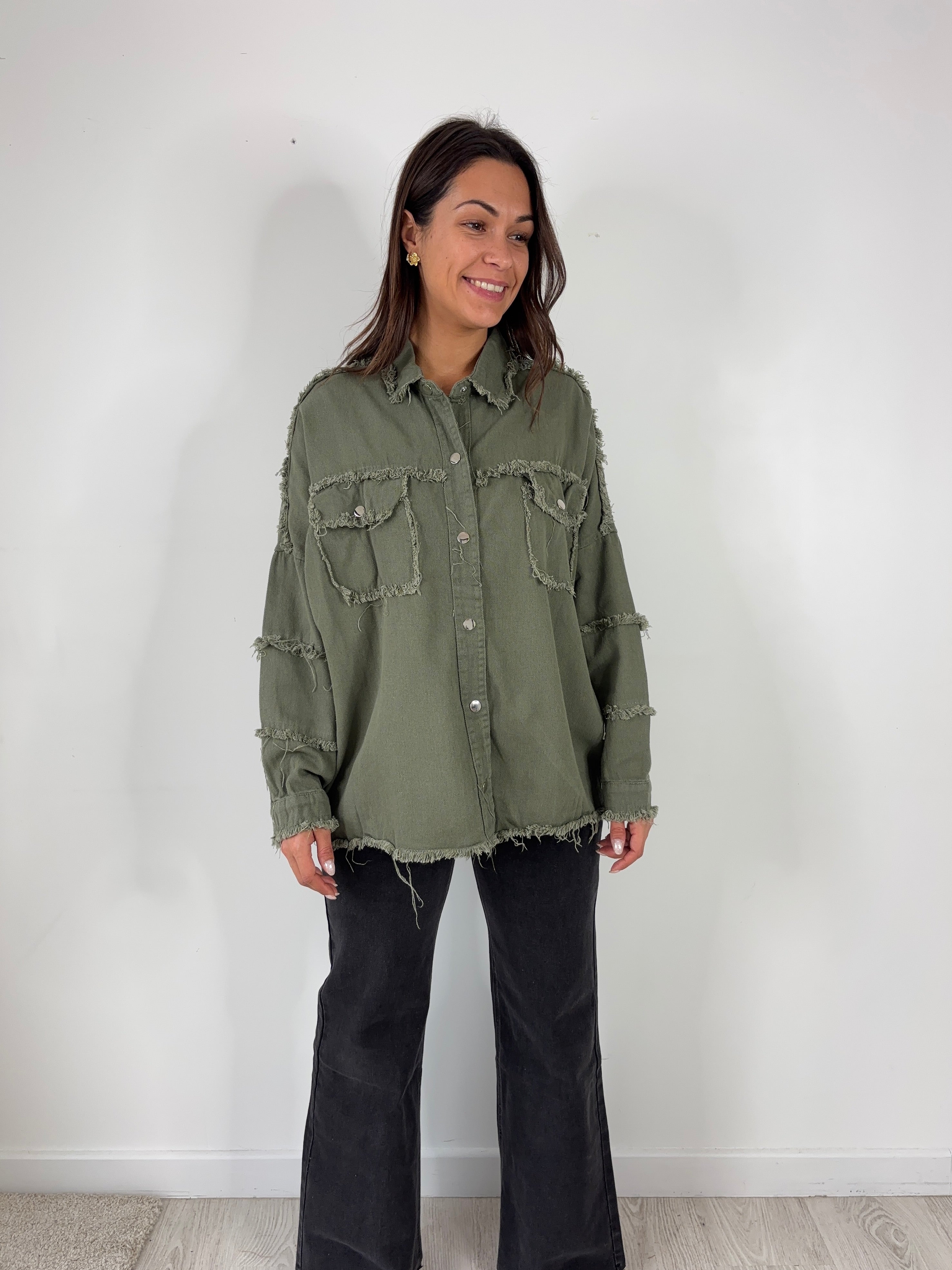 Veste Aude - kaki
