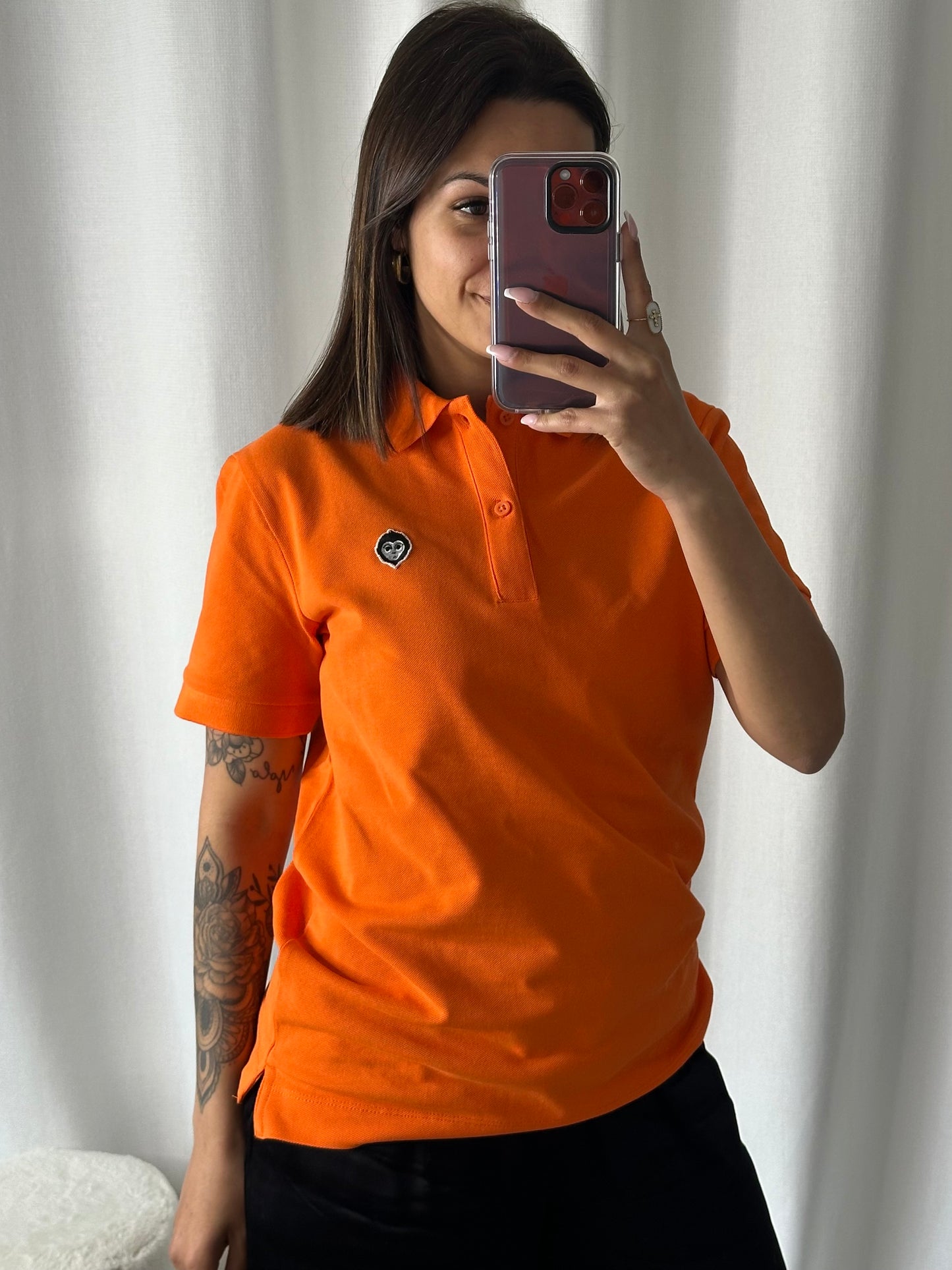 Polo unisexe Orange MAYTI