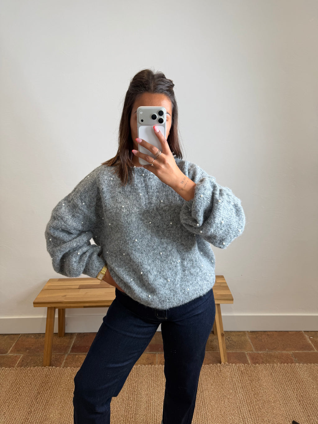 Pull Cooper - gris