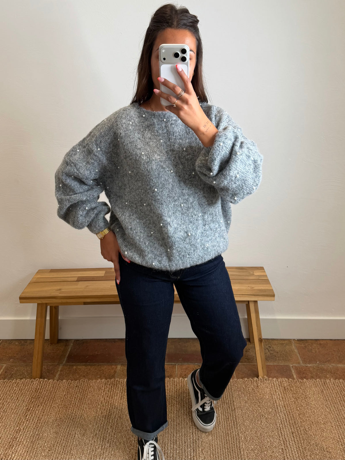 Pull Cooper - gris