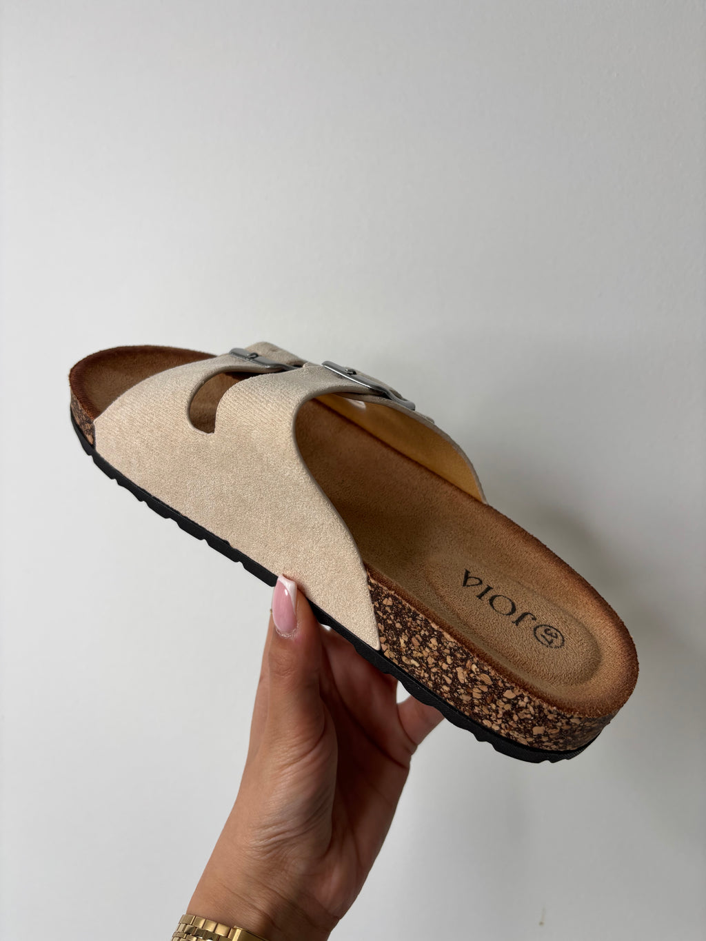 Claquettes Béa - beige