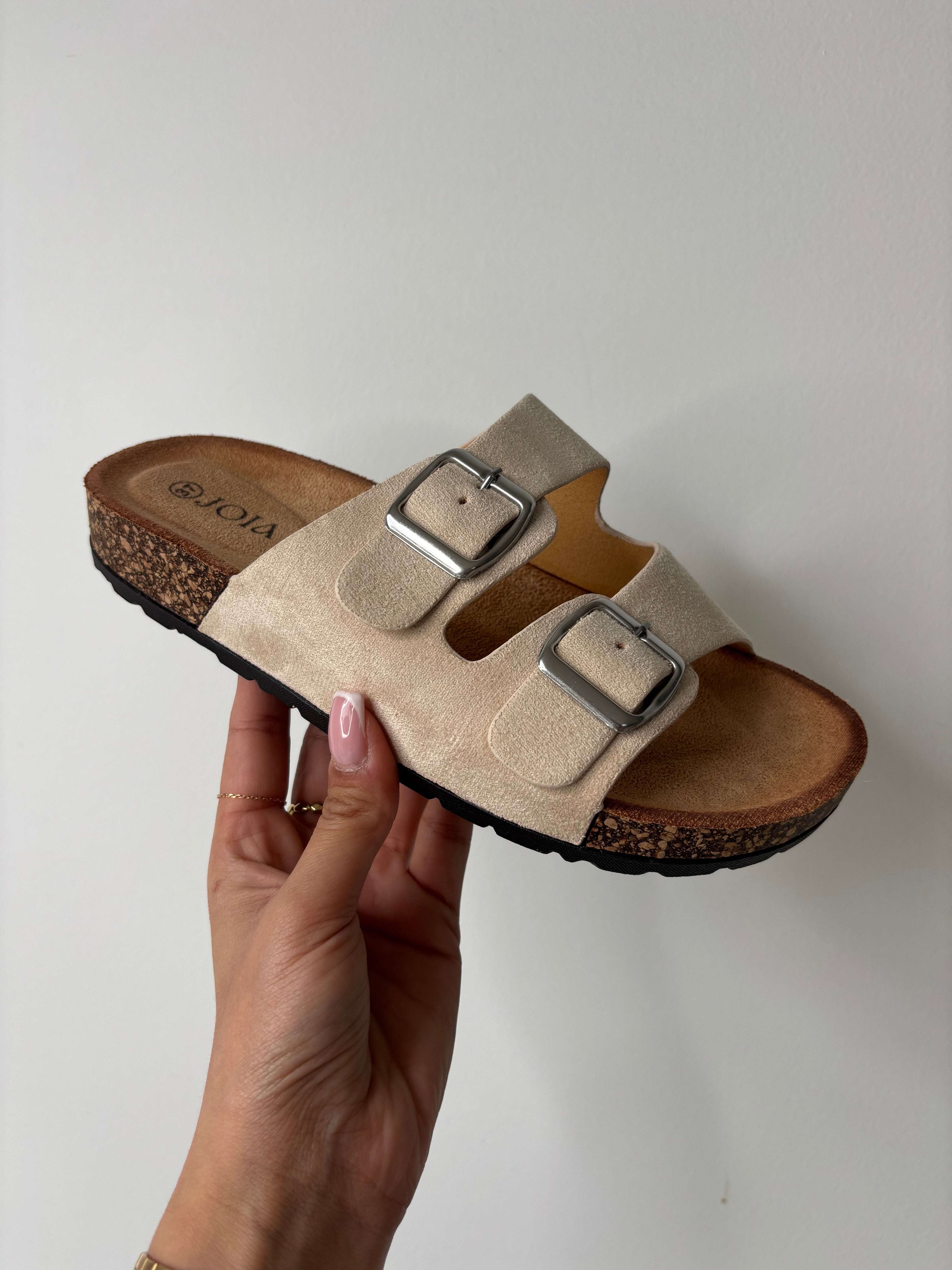 Claquettes Béa - beige