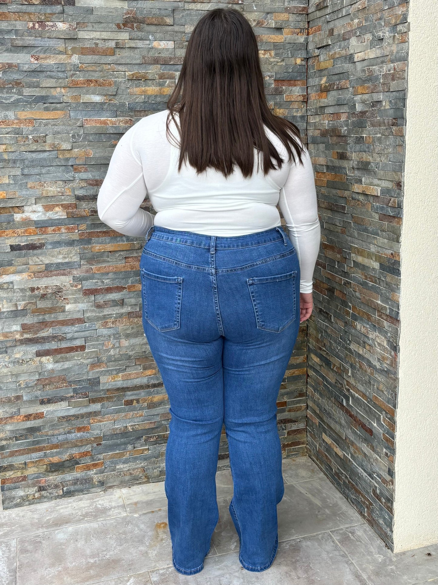 Jeans Ophélie - bleu du 40 au 50