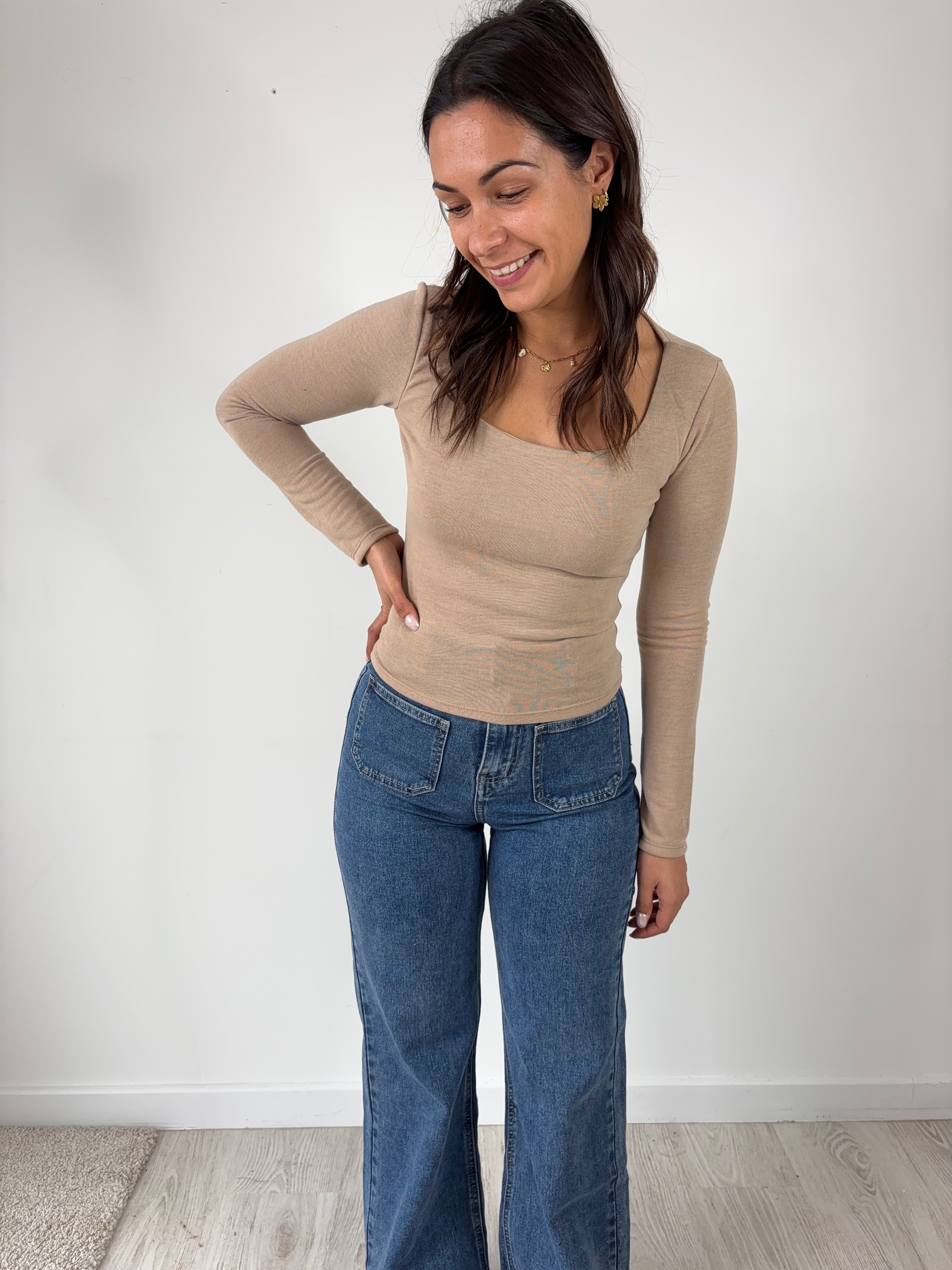 Haut Lina - beige