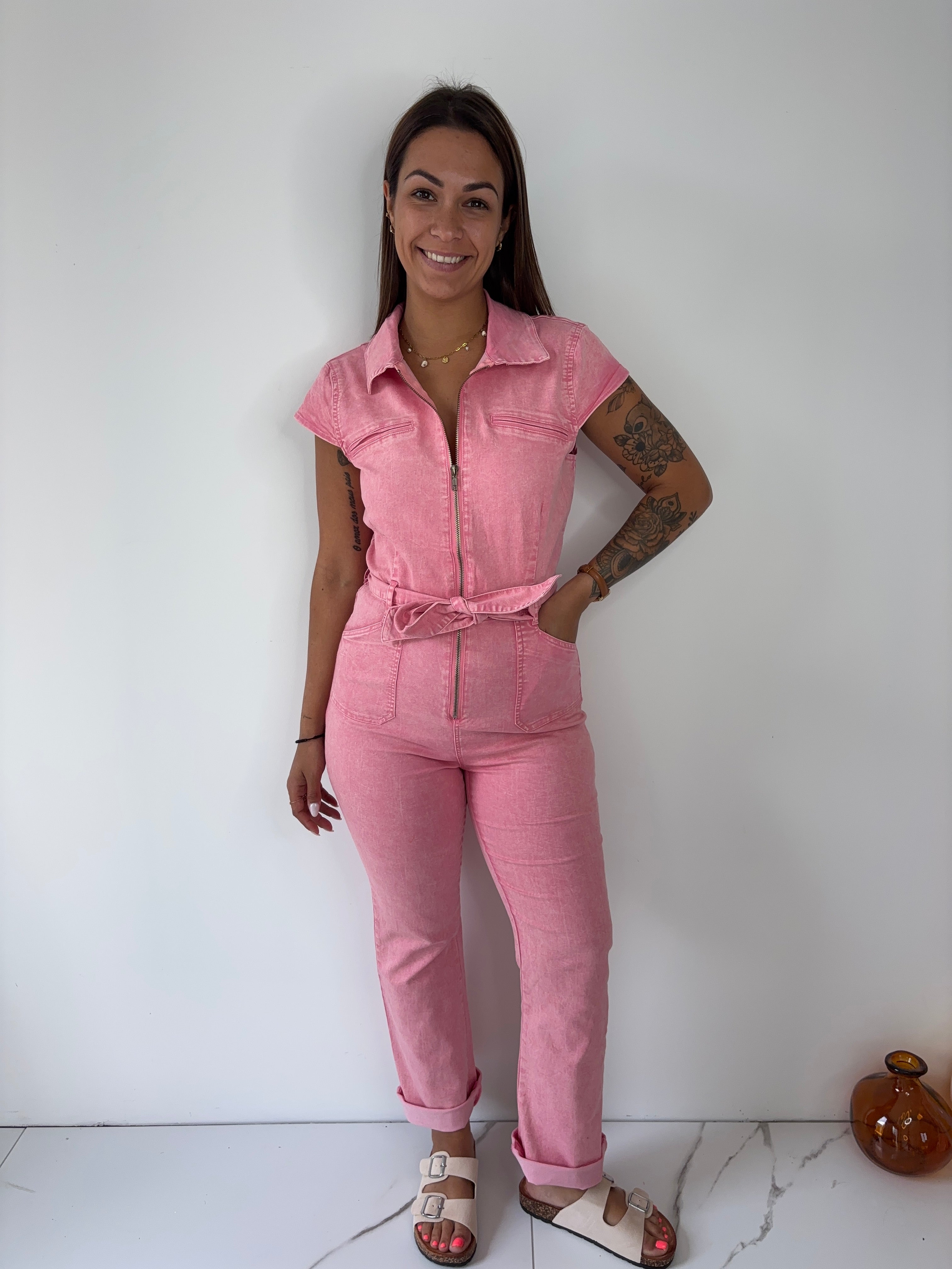 Combinaison Bettina - rose