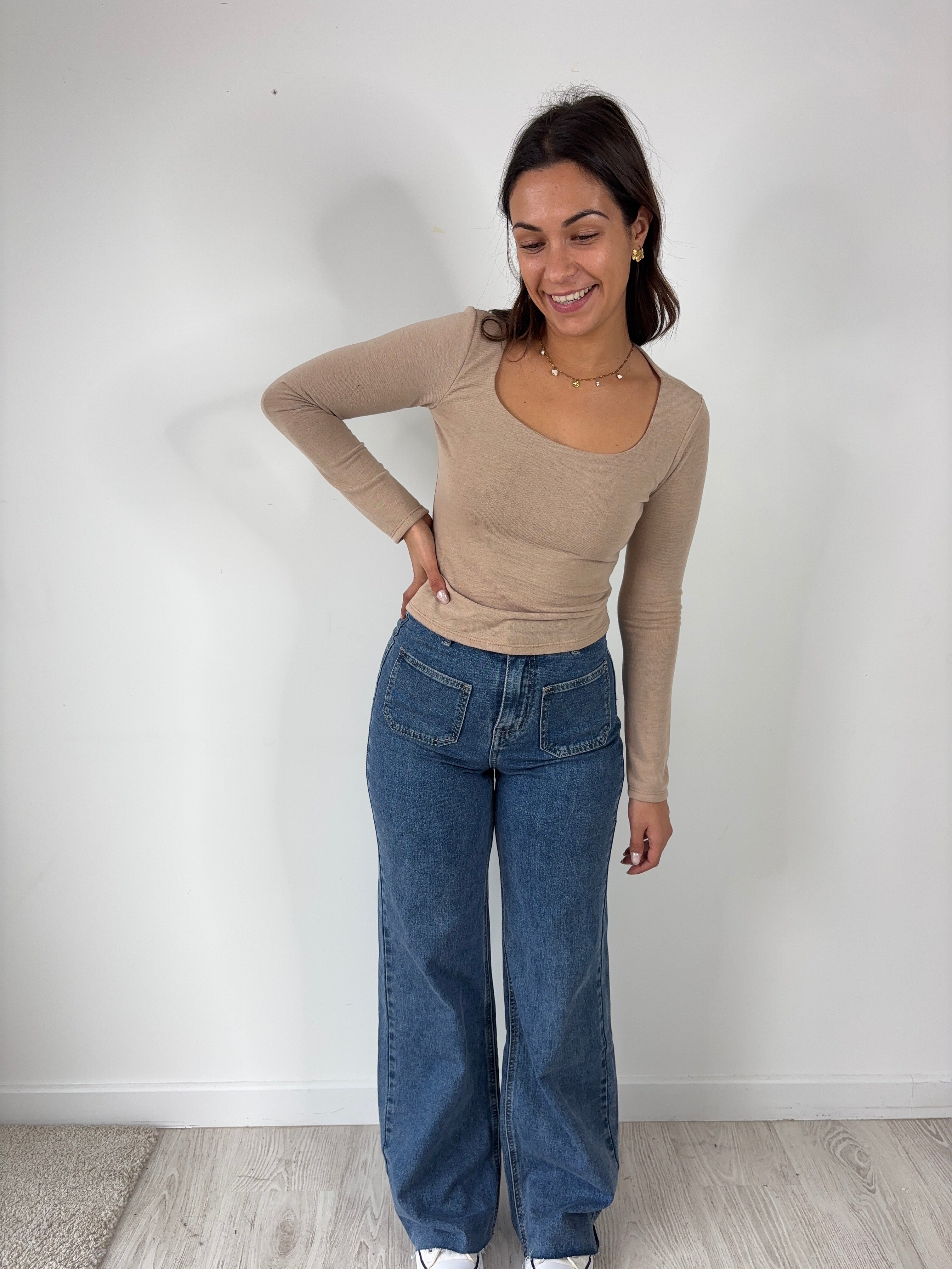Haut Lina - beige