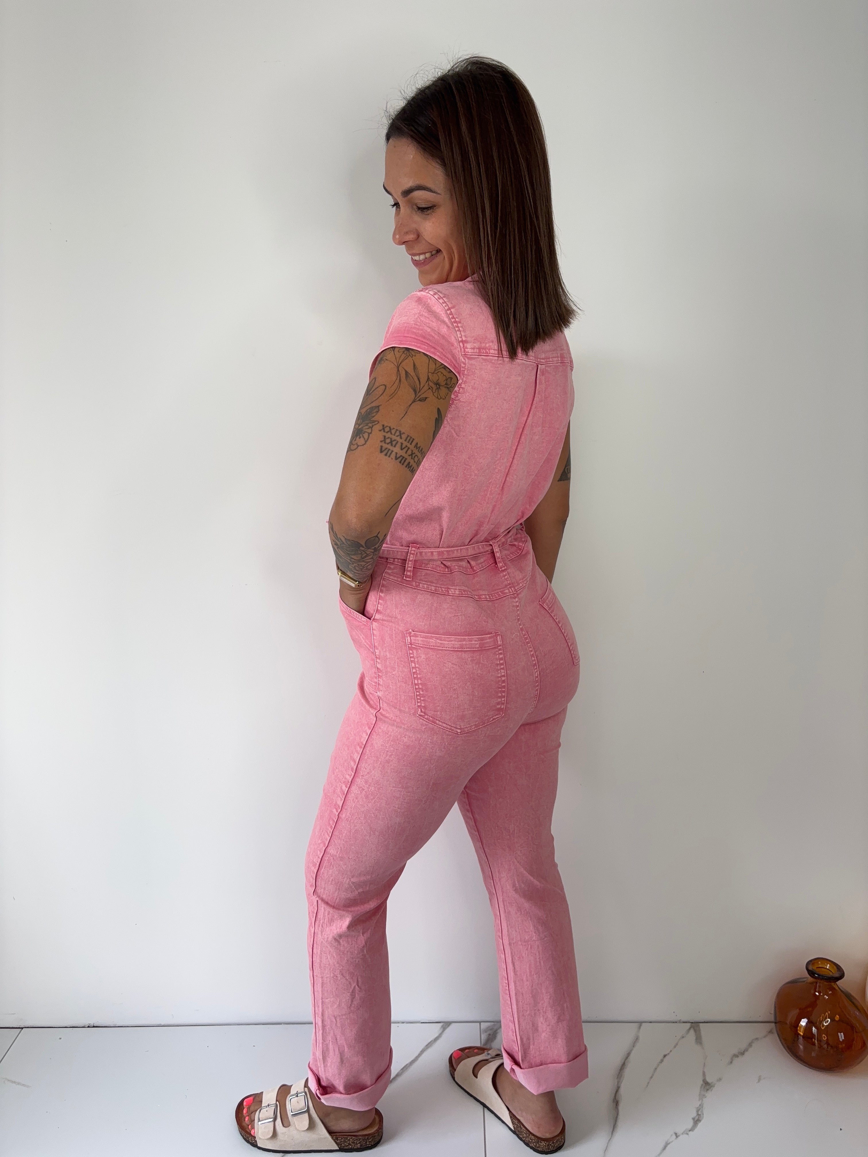 Combinaison Bettina - rose