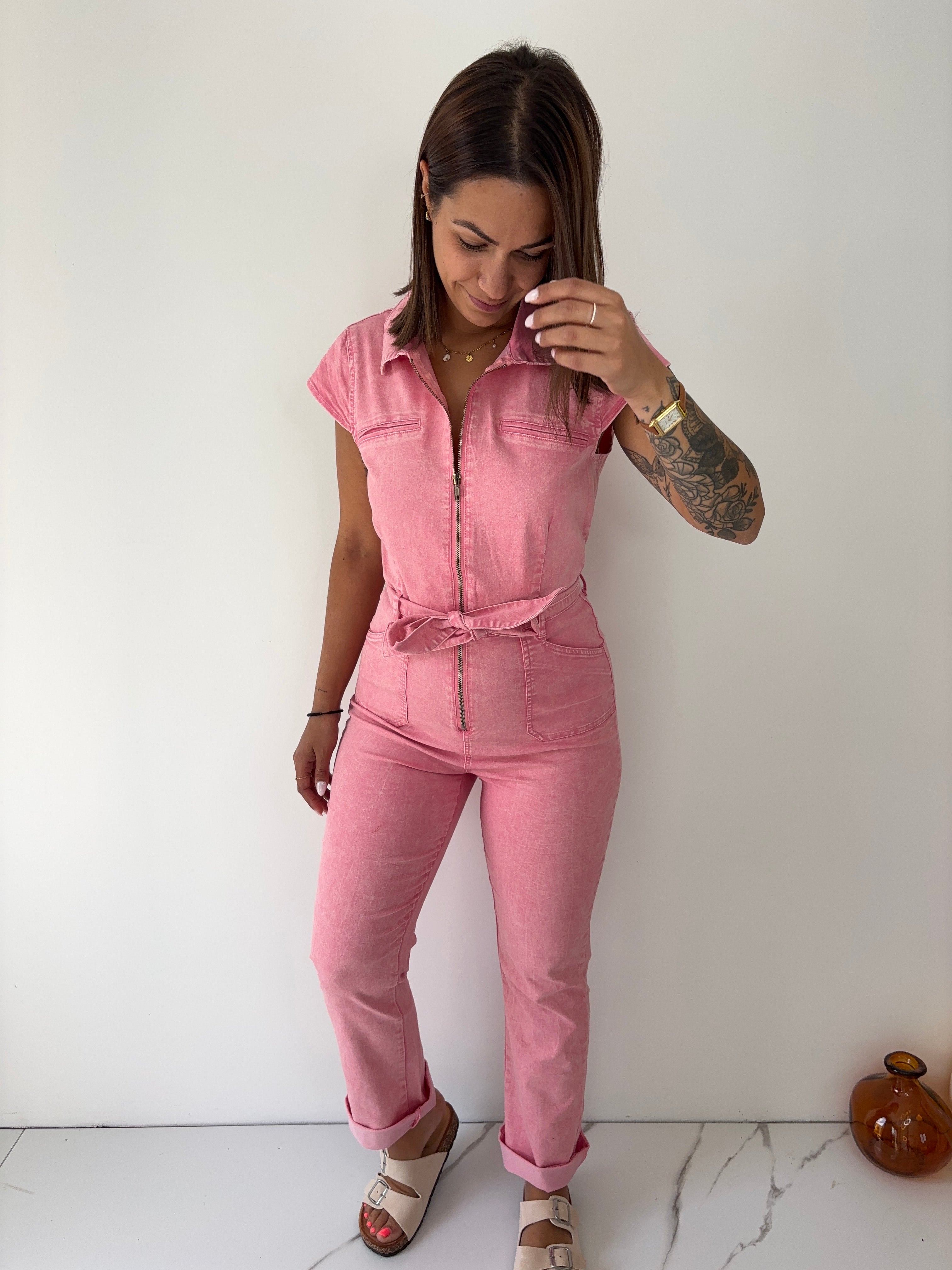 Combinaison Bettina - rose