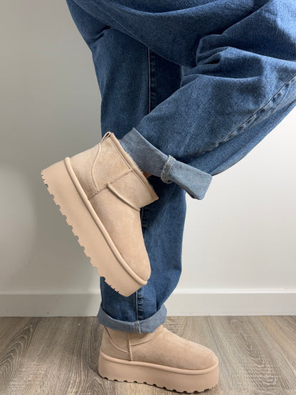 Bottines Huguette - écru