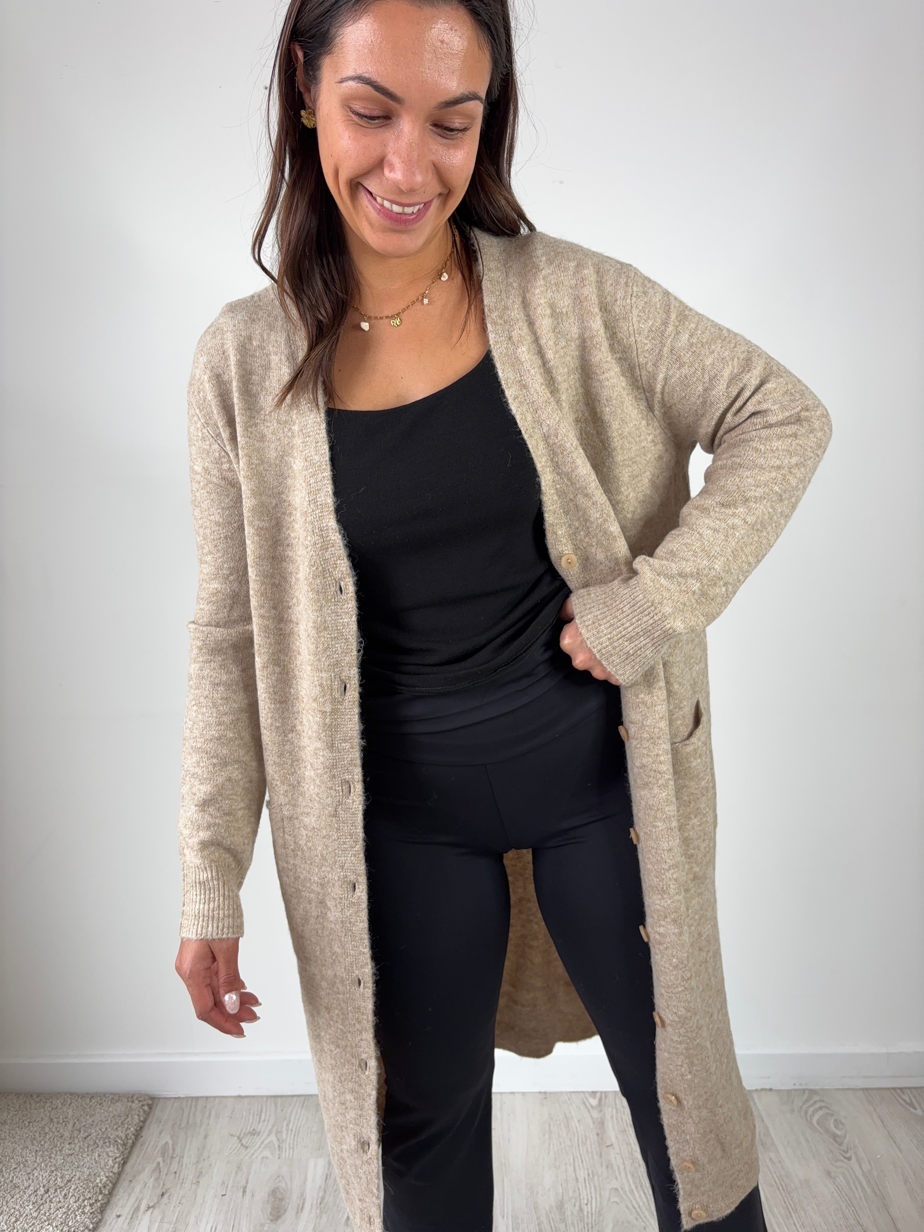 Gilet Léna - beige