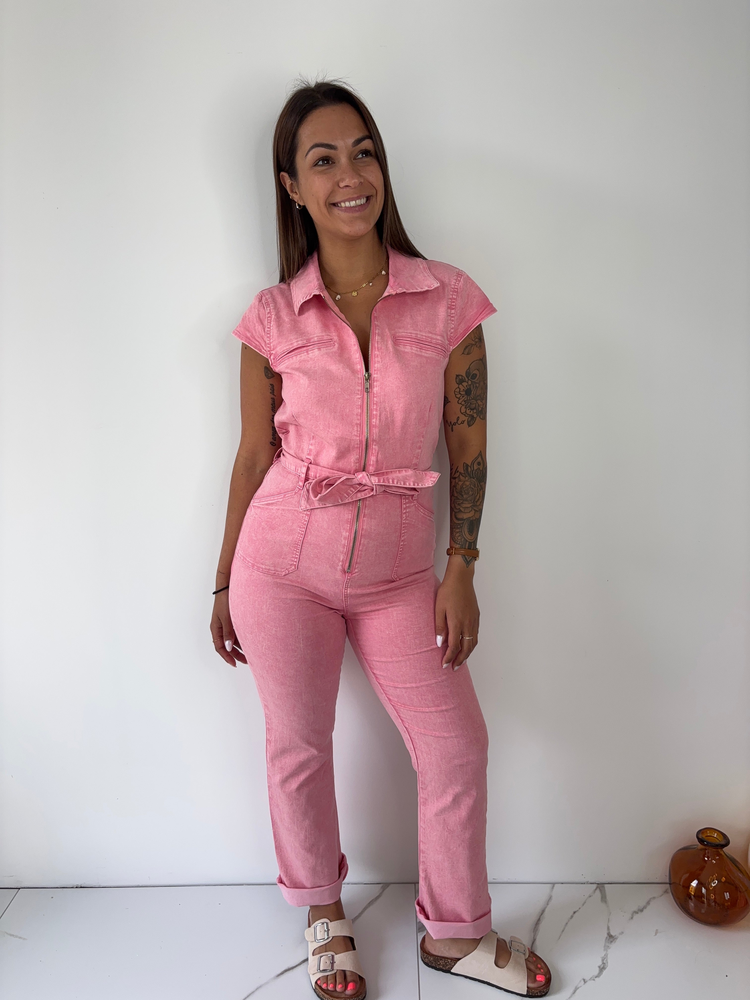 Combinaison Bettina - rose