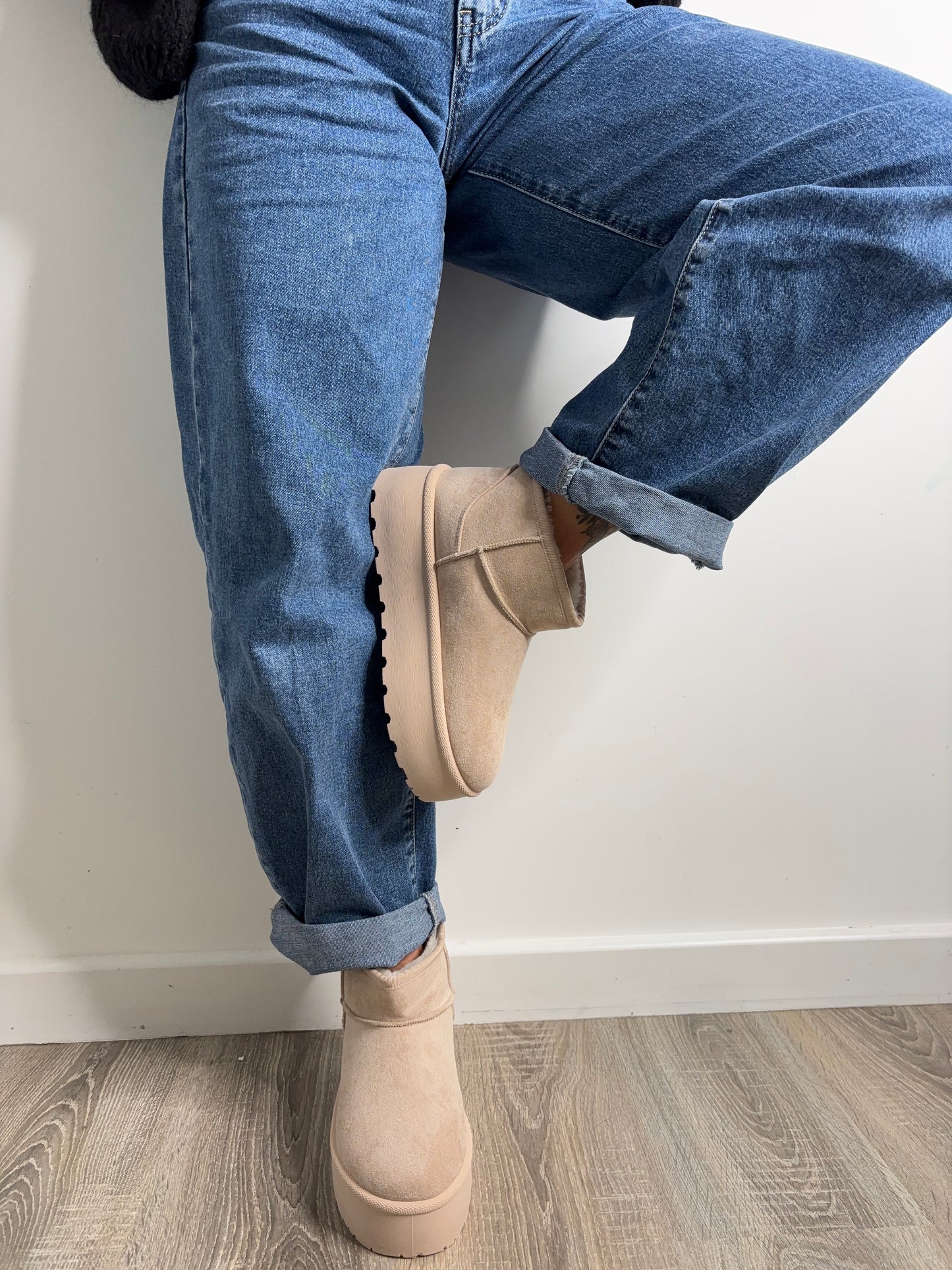 Bottines Huguette - écru