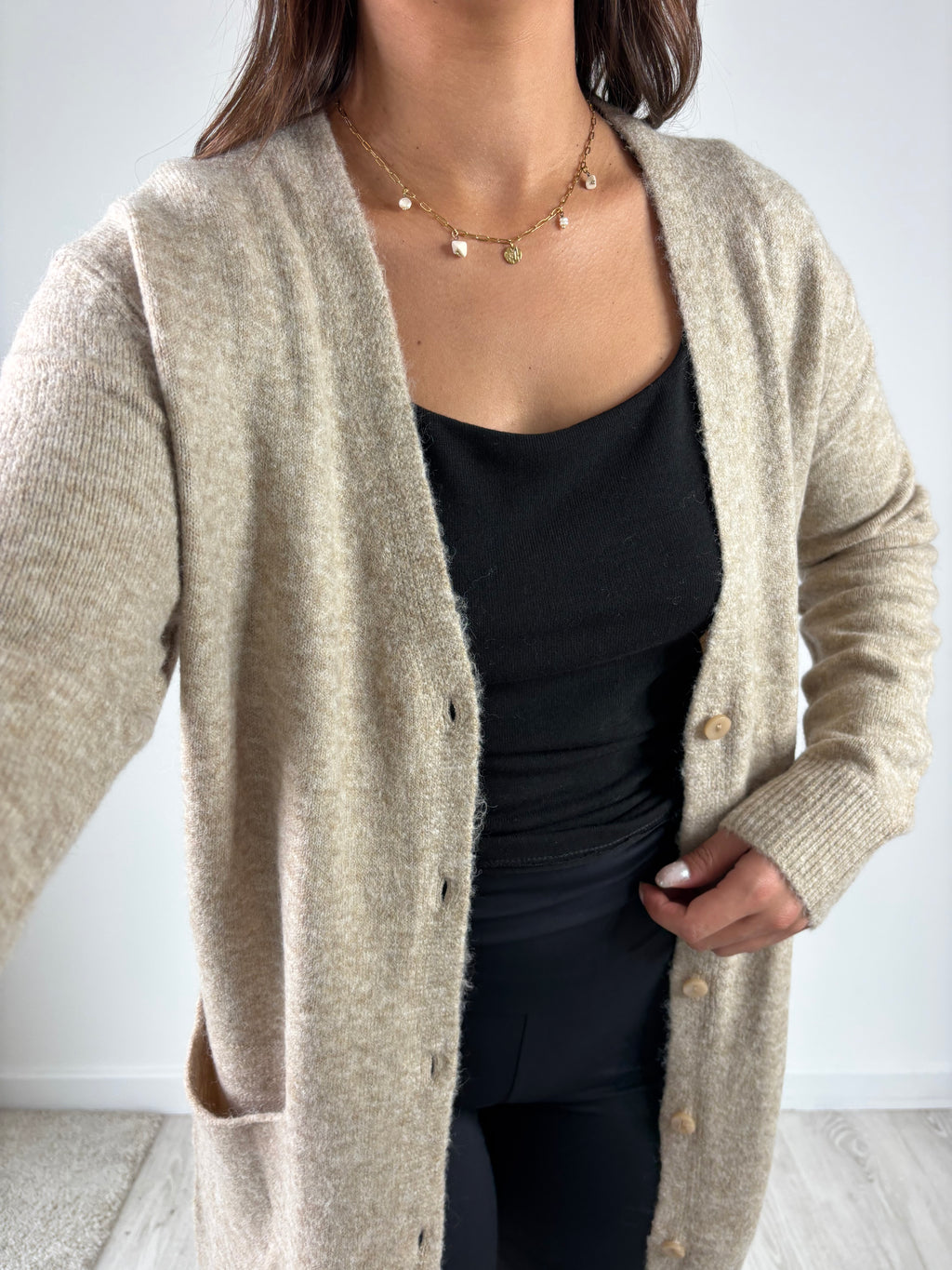 Gilet Léna - beige