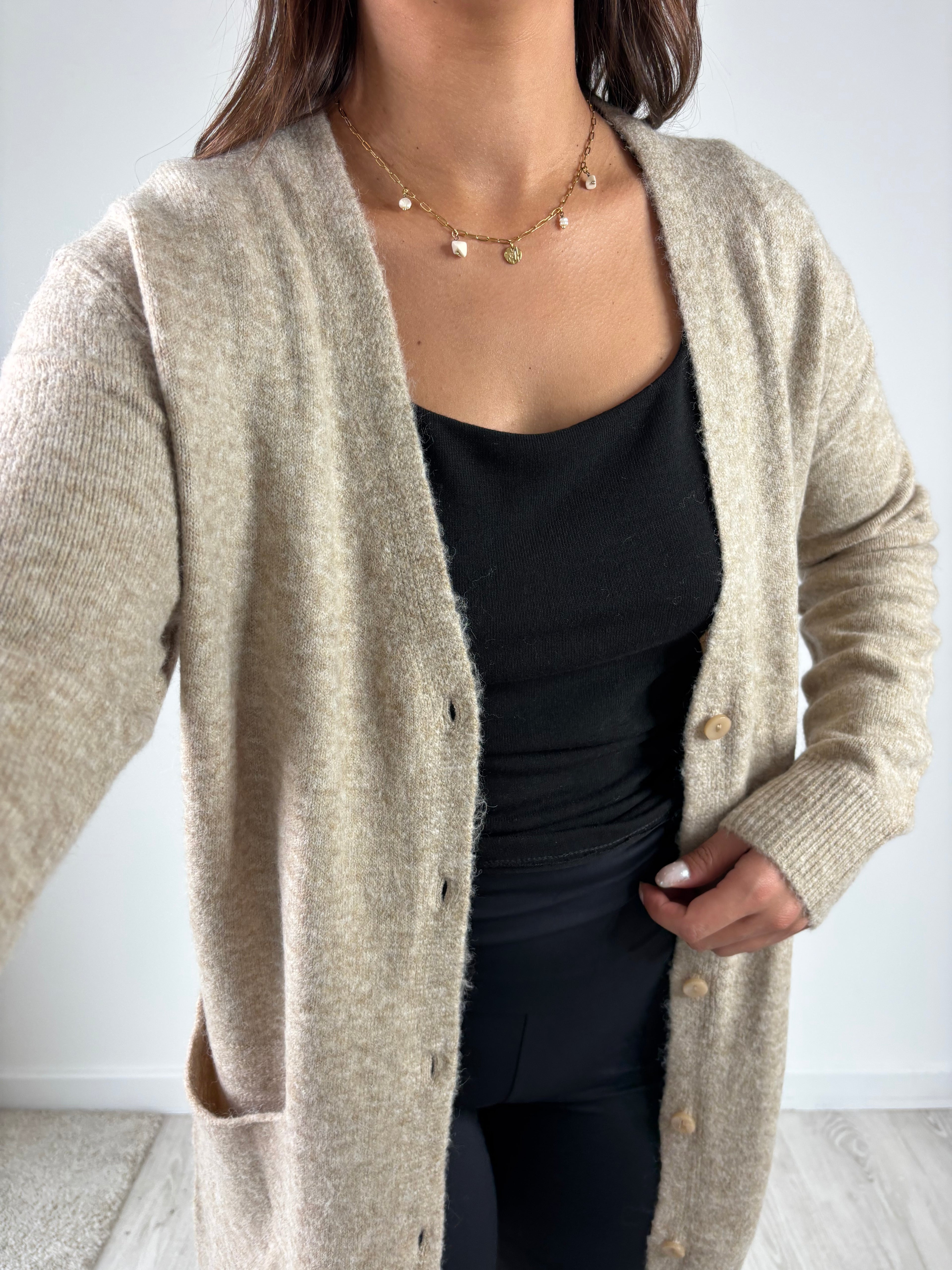Gilet Léna - beige