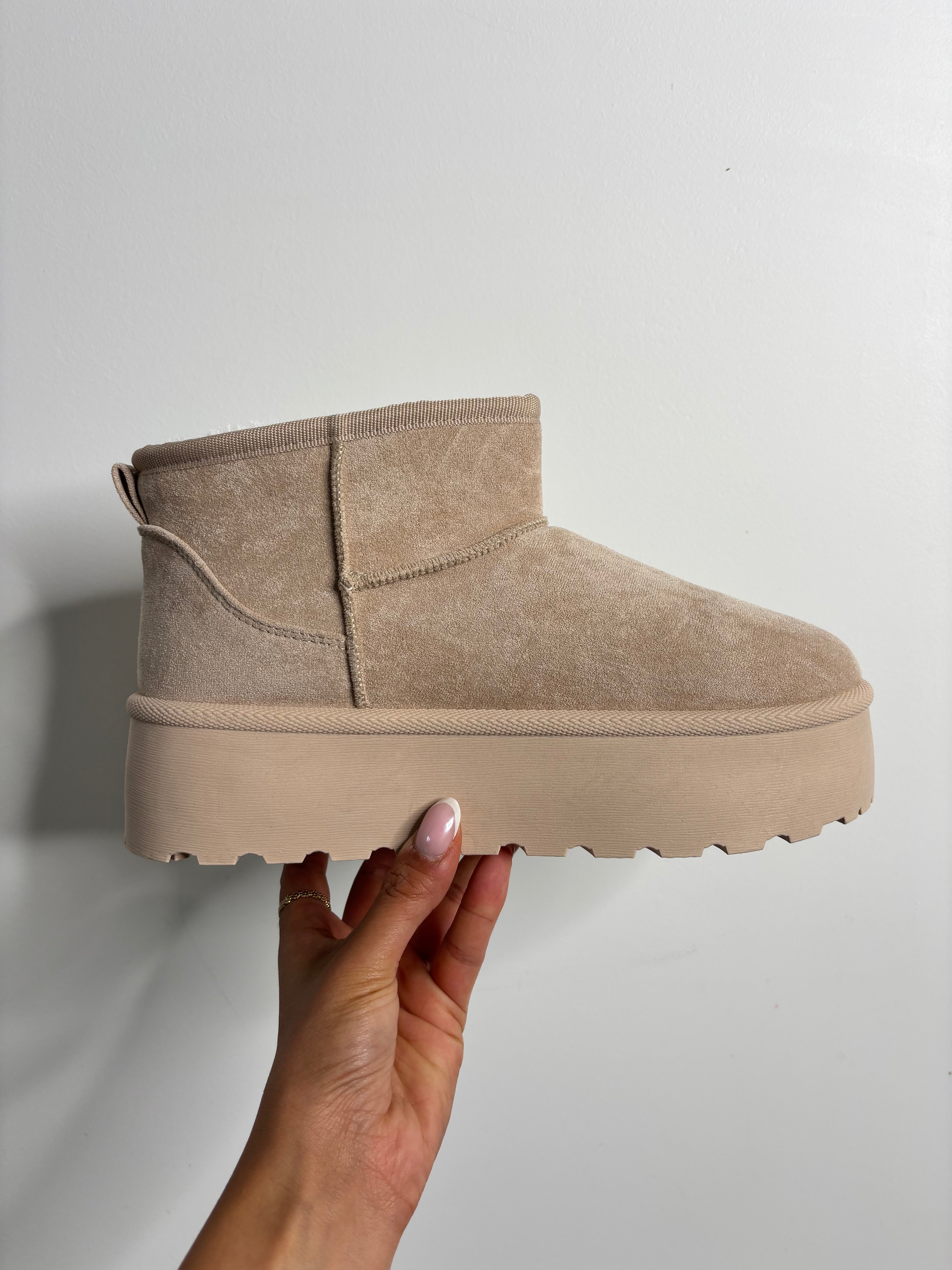 Bottines Huguette - écru