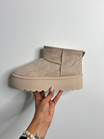 Bottines Huguette - écru