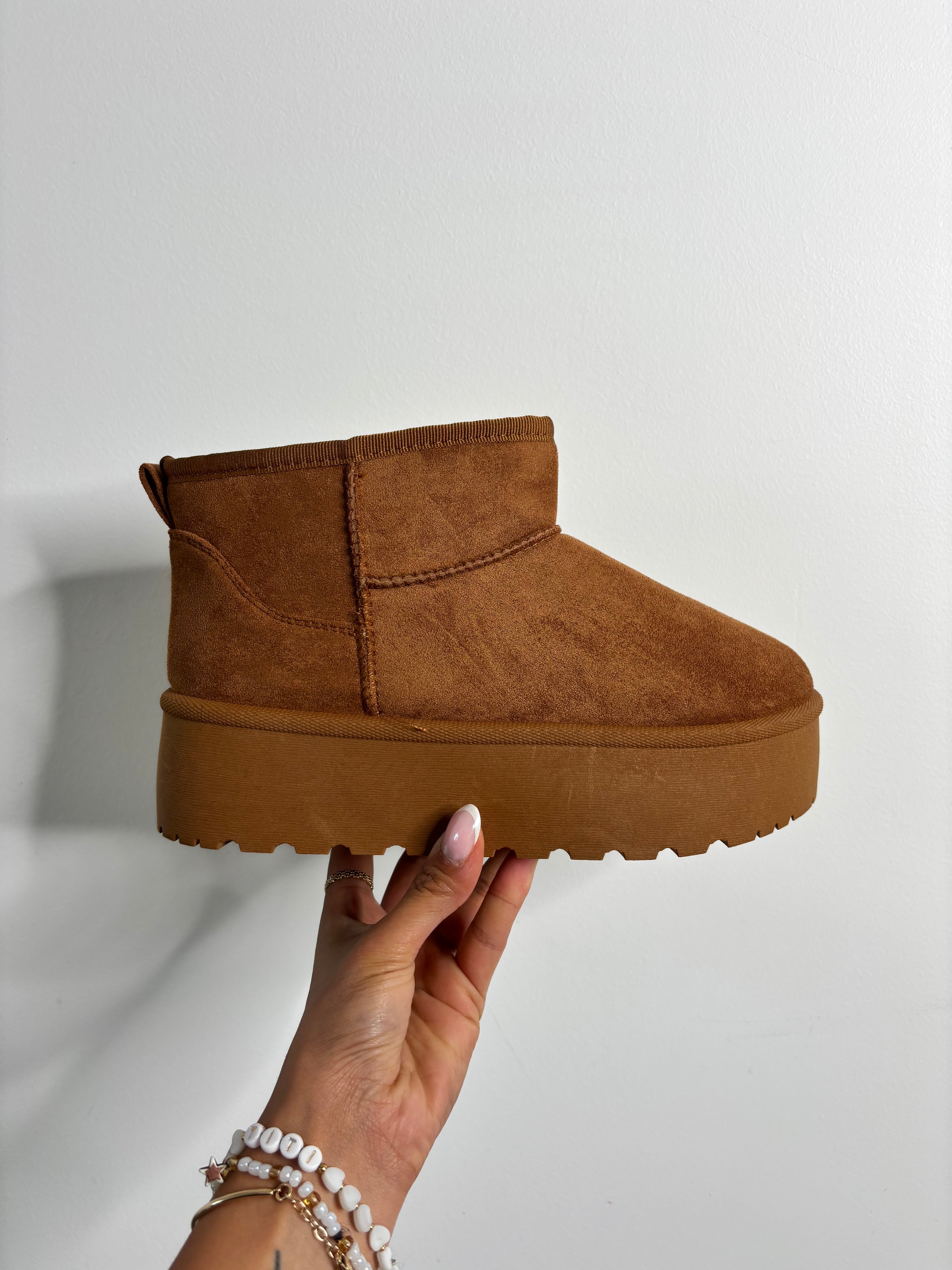 Bottines Huguette - camel