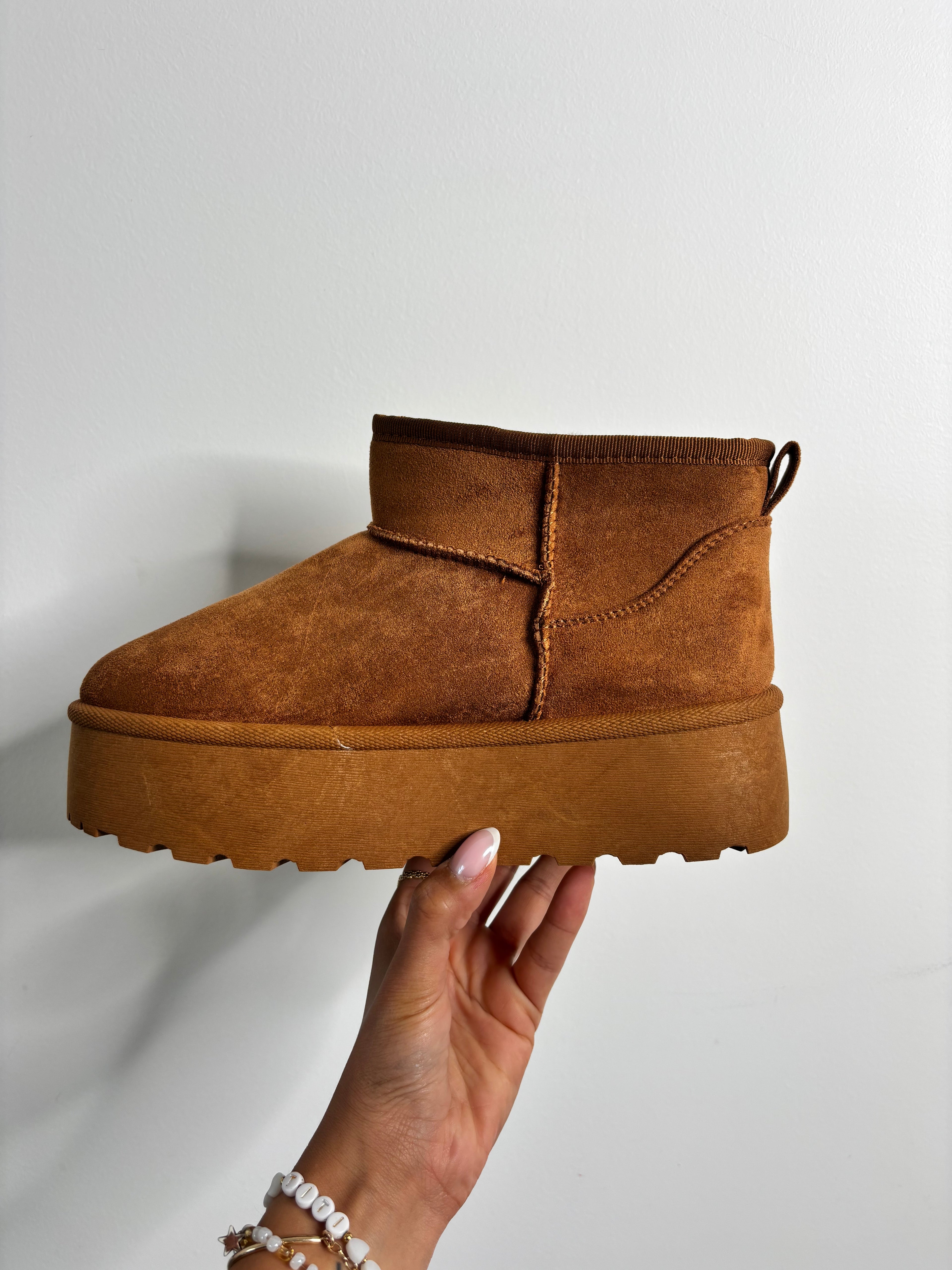 Bottines Huguette - camel
