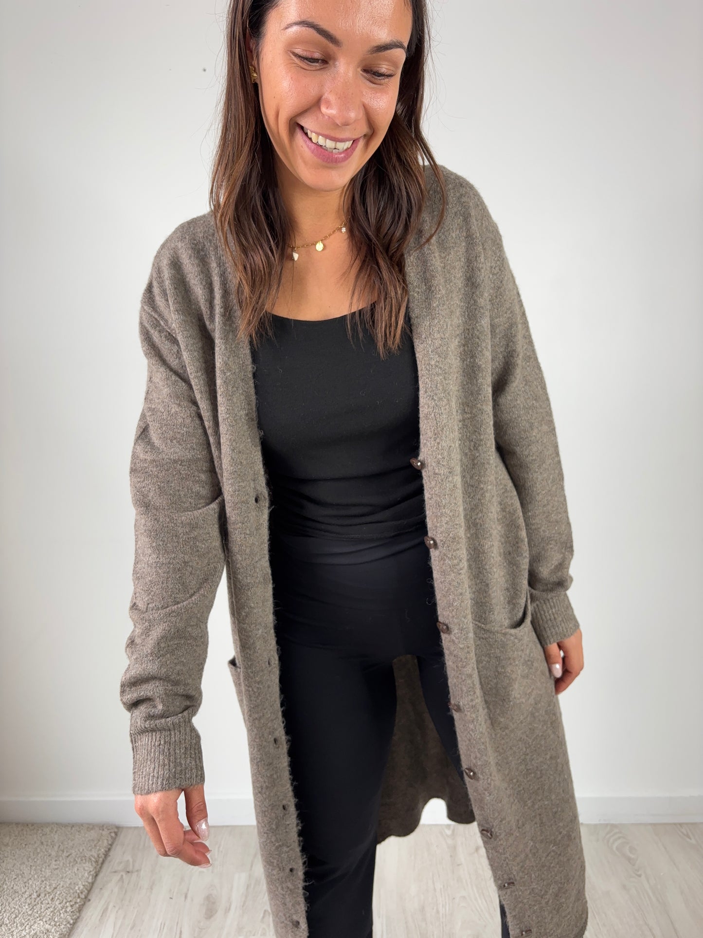 Gilet Léna - marron