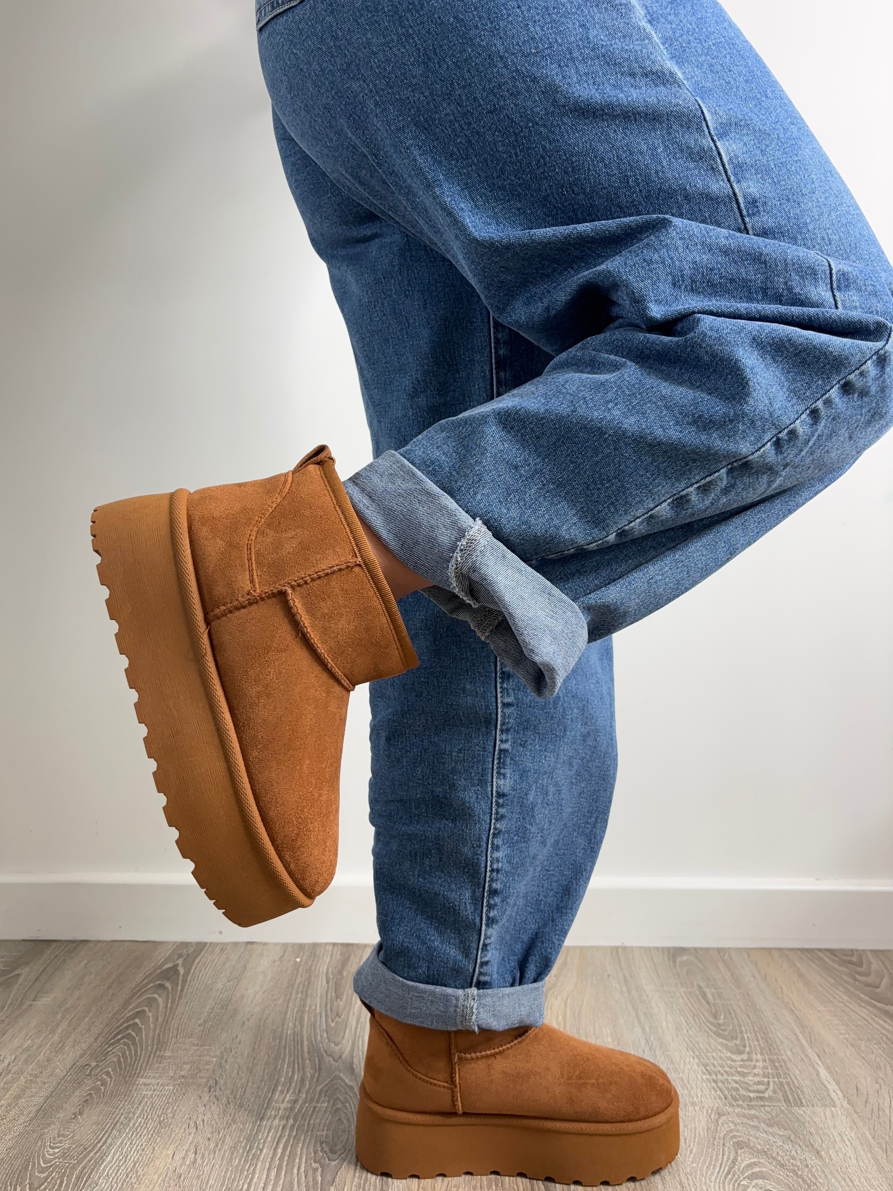 Bottines Huguette - camel