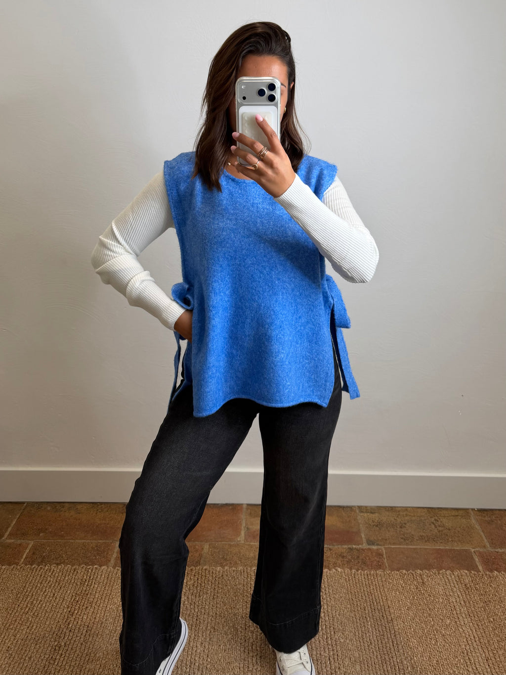 Pull Iris - bleu du 36 au 44