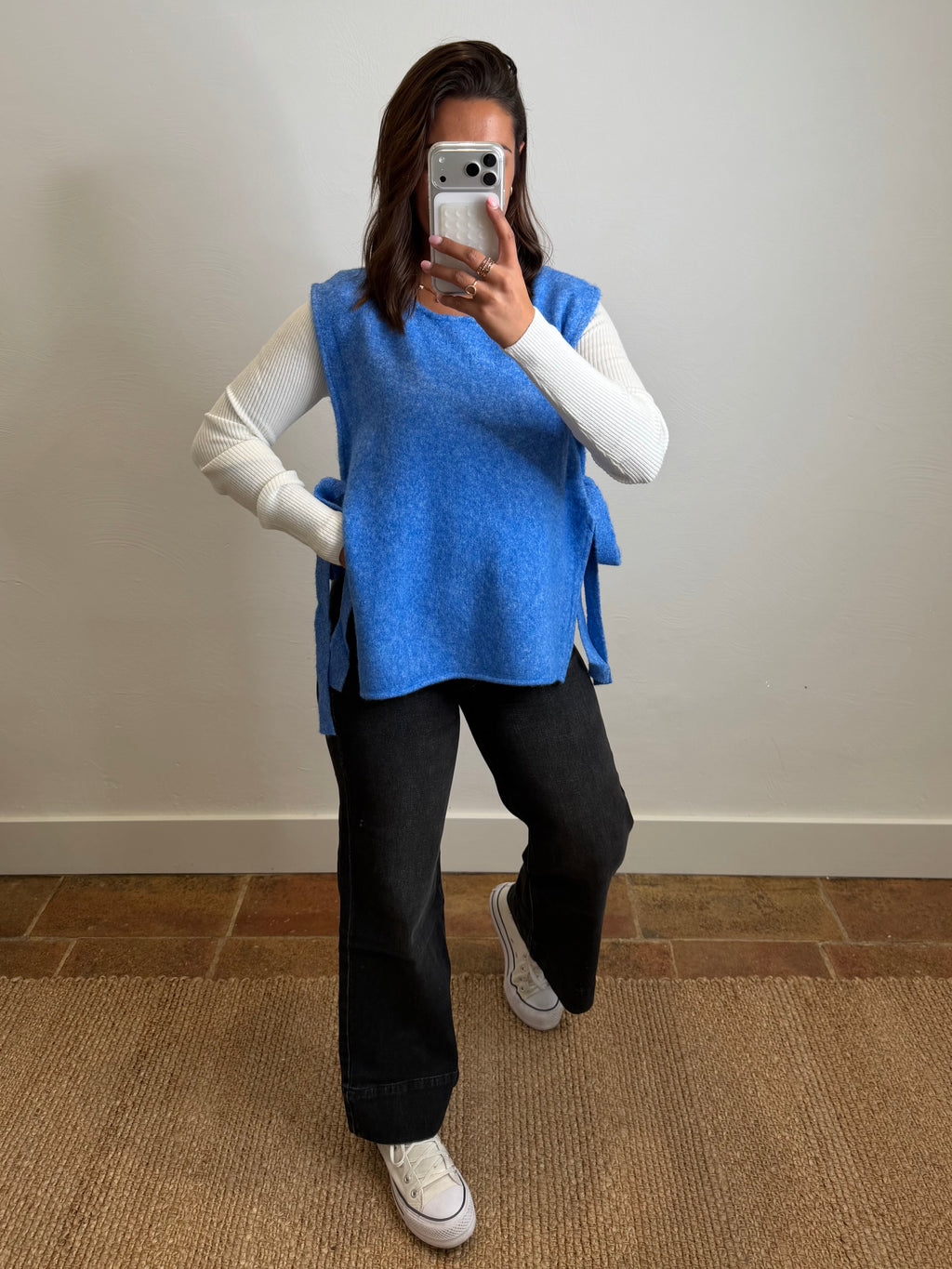 Pull Iris - bleu du 36 au 44