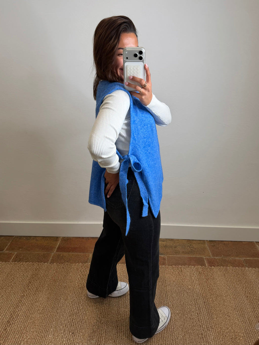 Pull Iris - bleu du 36 au 44
