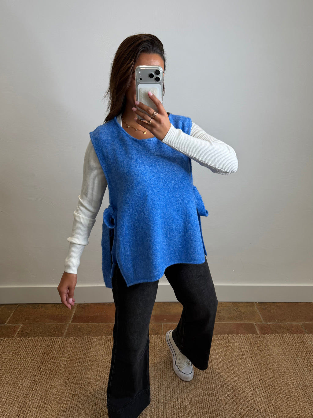 Pull Iris - bleu du 36 au 44